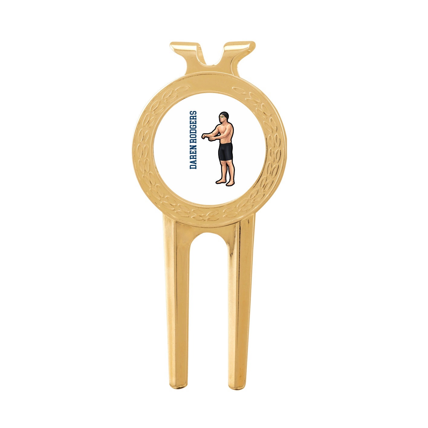 Divot Tool with Ball Marker — Name Vertical in Classic