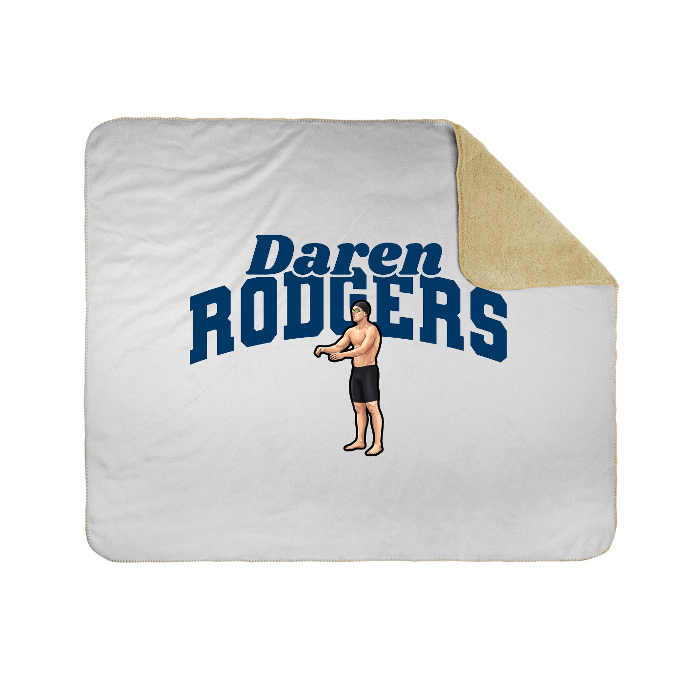 Throw Blanket — Signature Arch in White