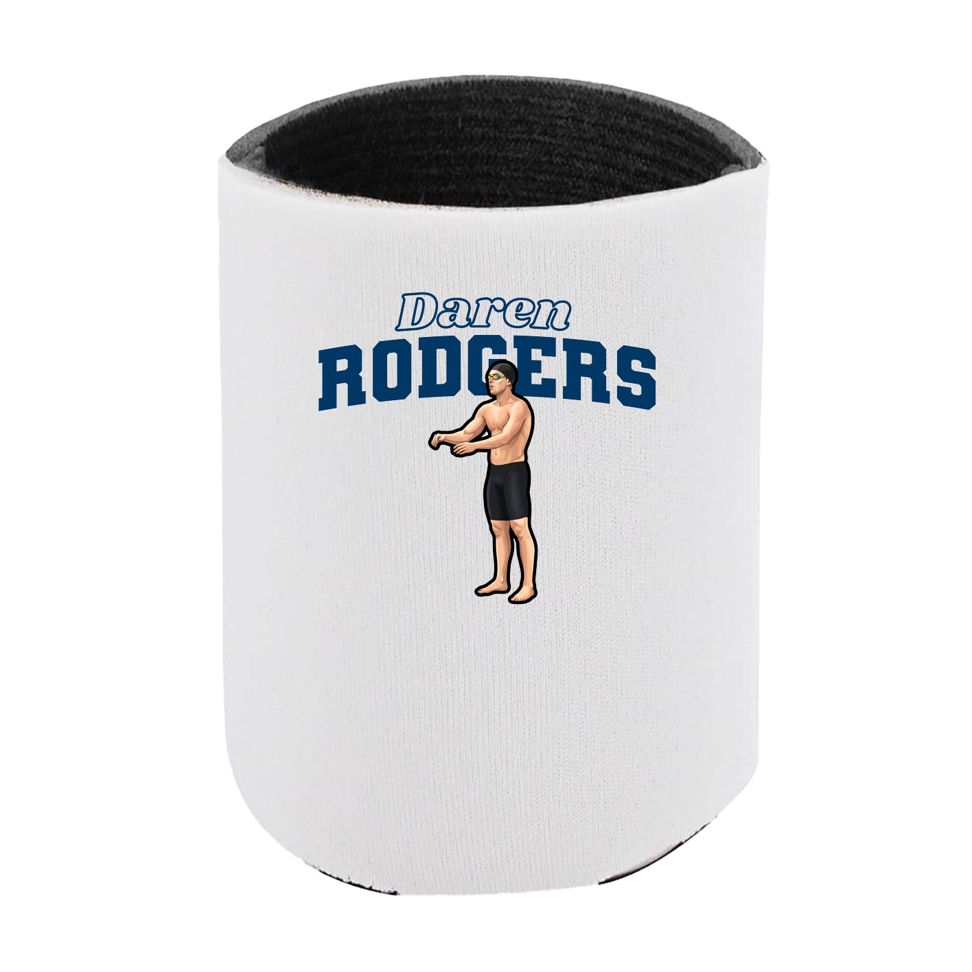 Can Holder — Name Arch in White