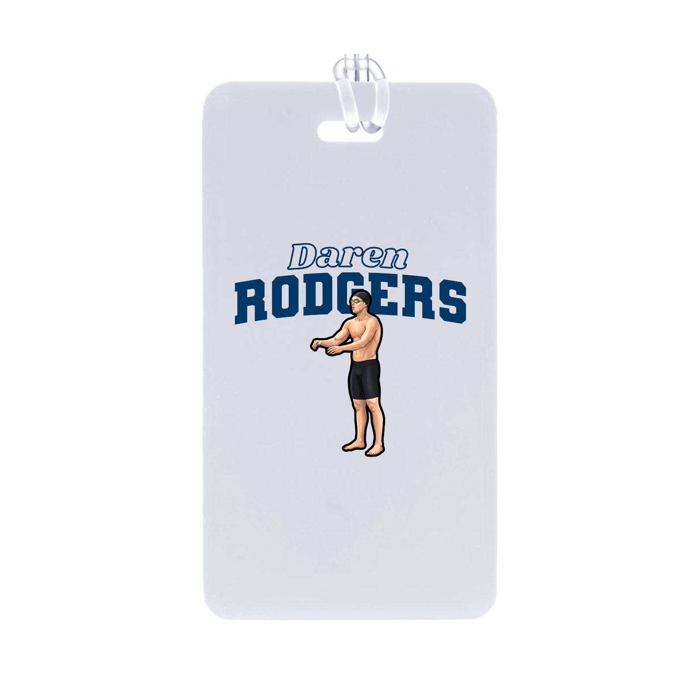 Bag Tag — Name Arch in Classic