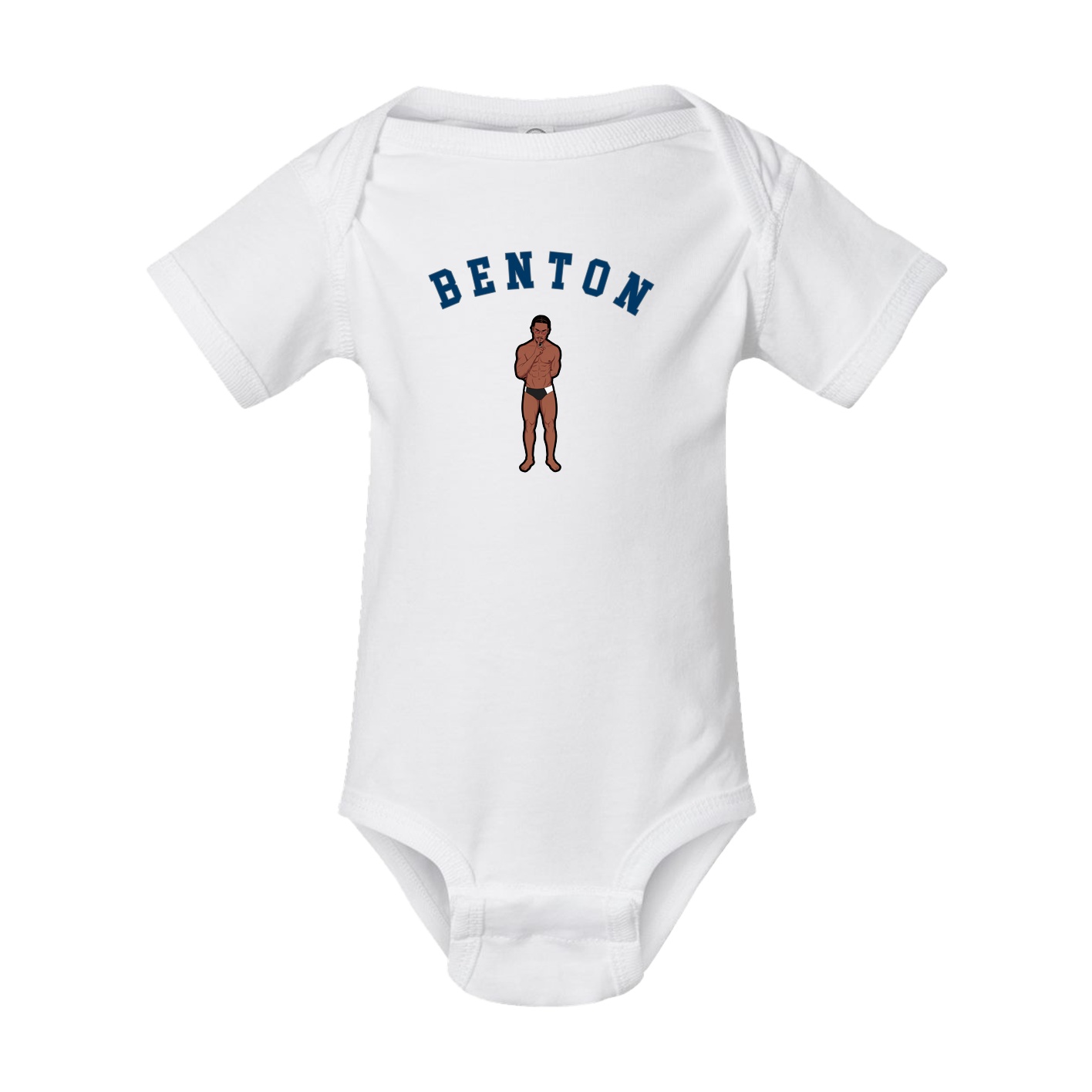 Baby Onesie — Shirsey Arch in White