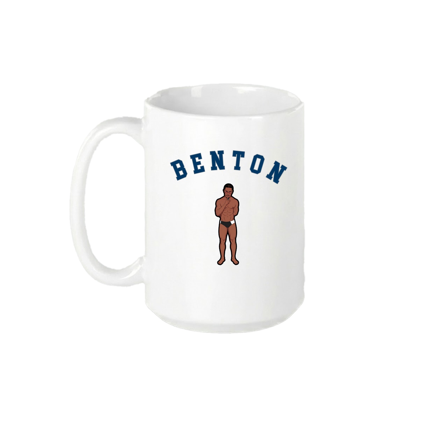 15oz Coffee Mug — Shirsey Arch in White