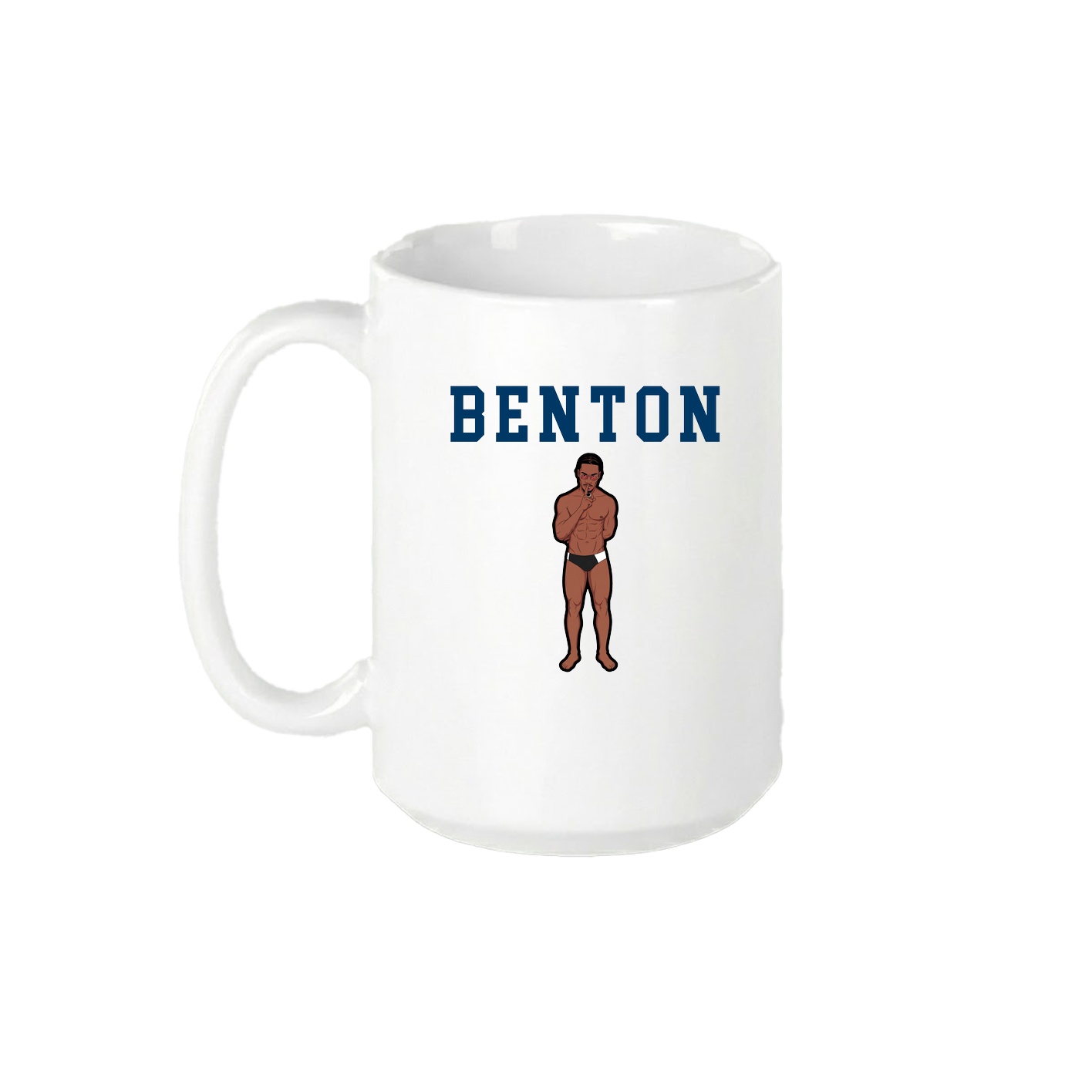 15oz Coffee Mug — Shirsey in White