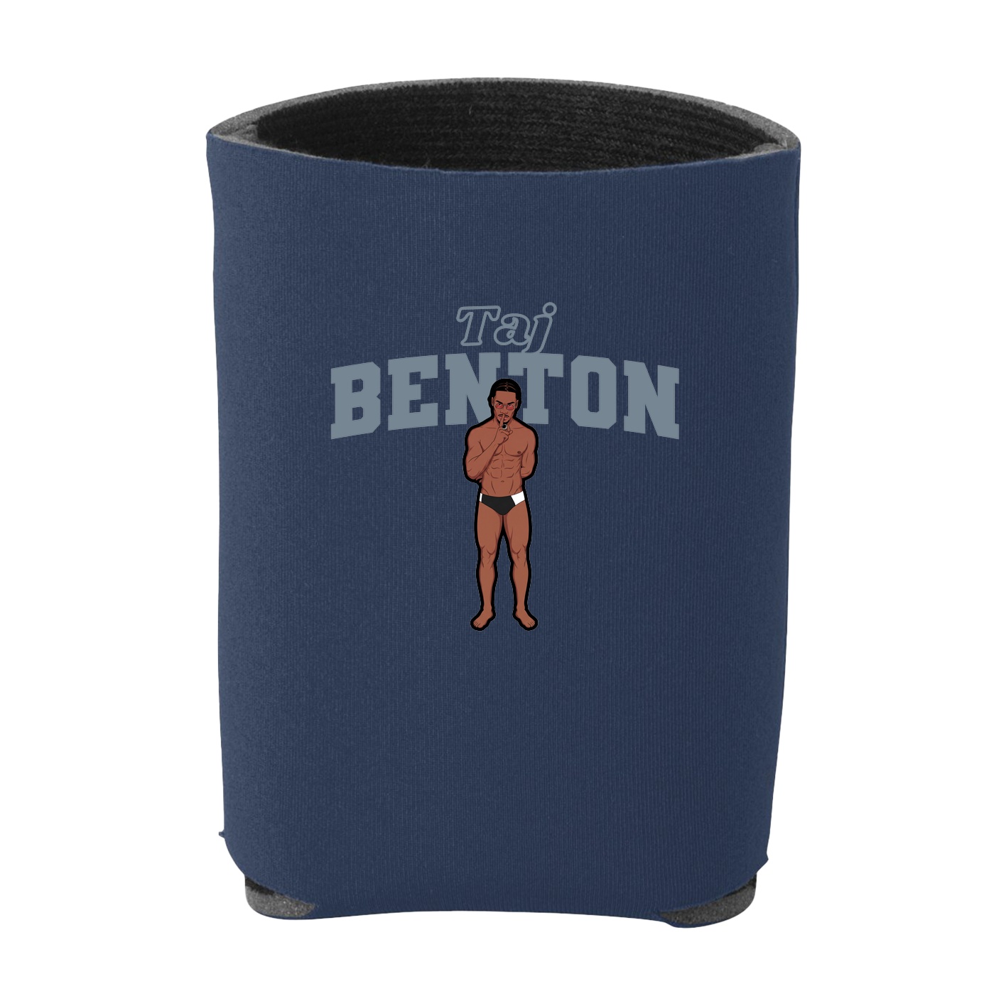 Can Holder — Name Arch in Navy