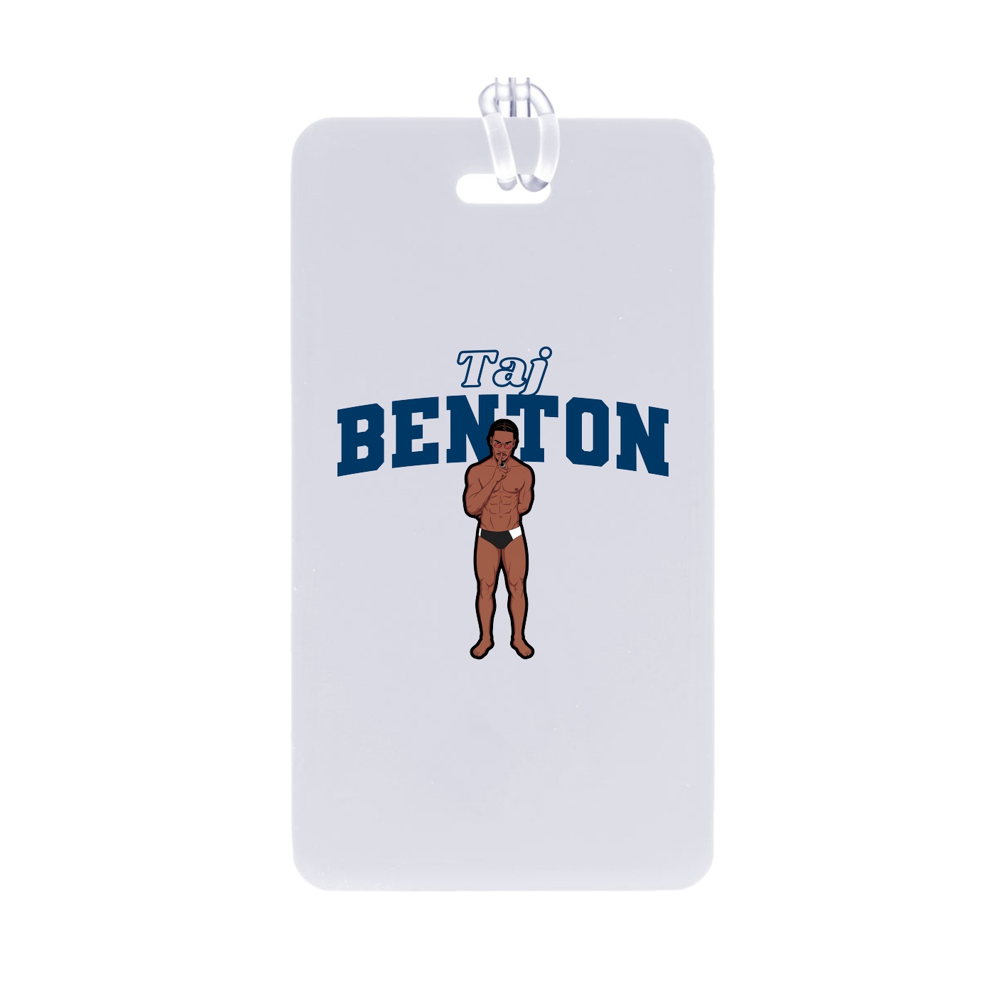 Bag Tag — Name Arch in Classic