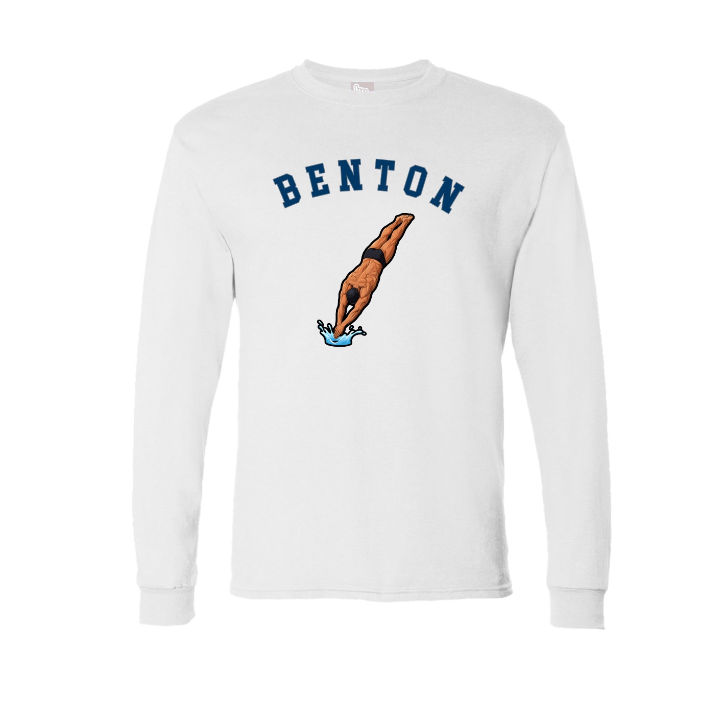 Long Sleeve Tee — Shirsey Arch in White