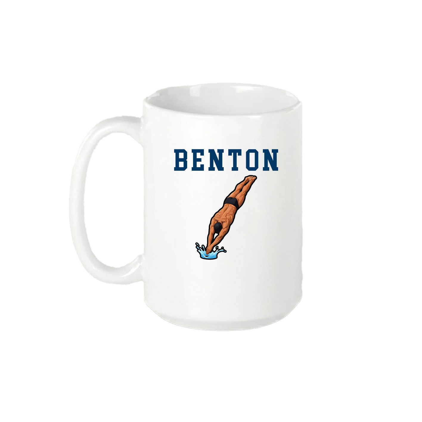 15oz Coffee Mug — Shirsey in White