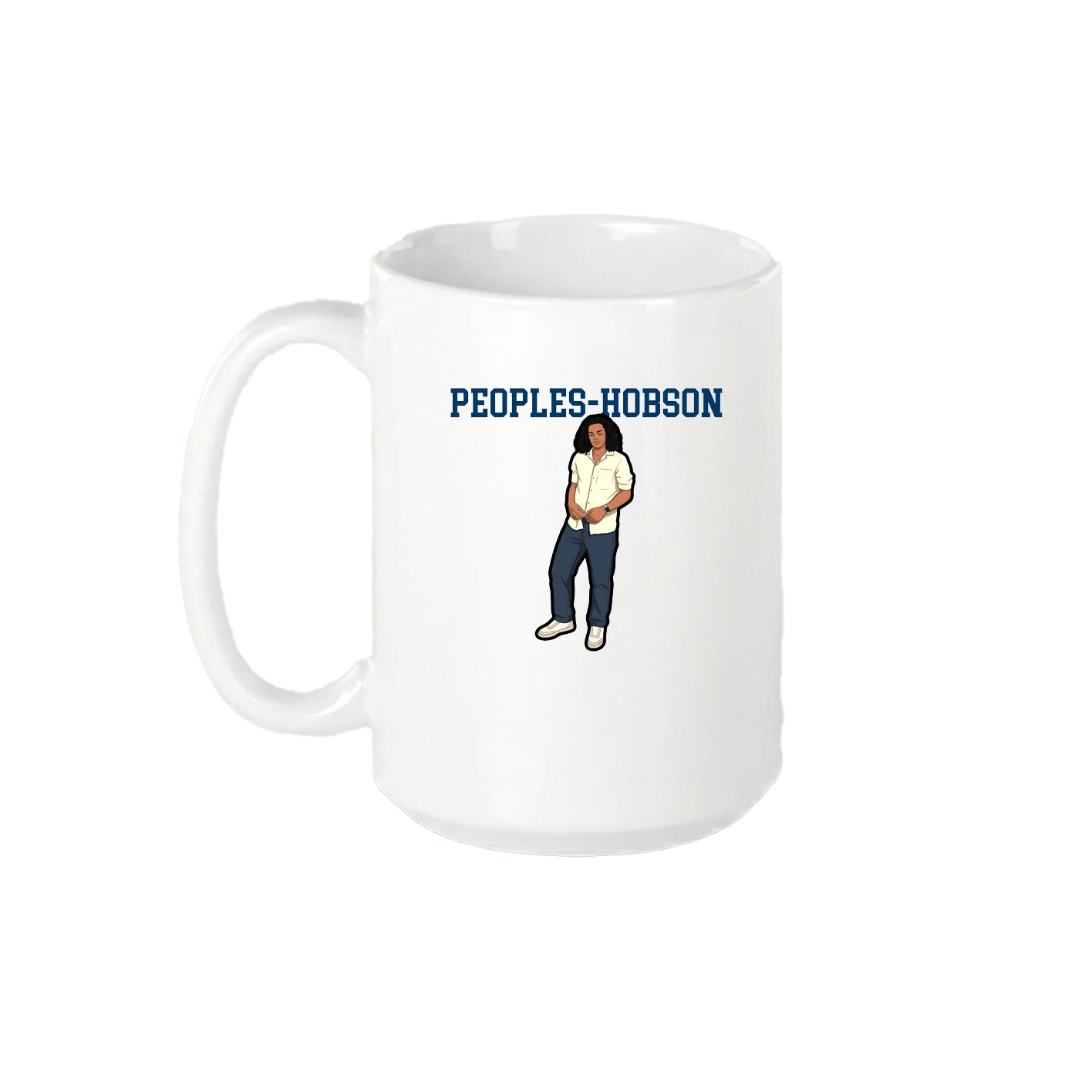 15oz Coffee Mug — Shirsey in White