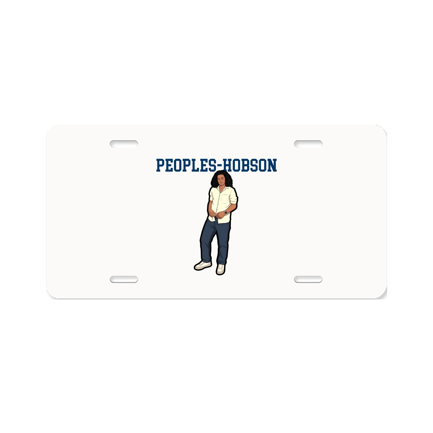 License Plate — Shirsey in Classic
