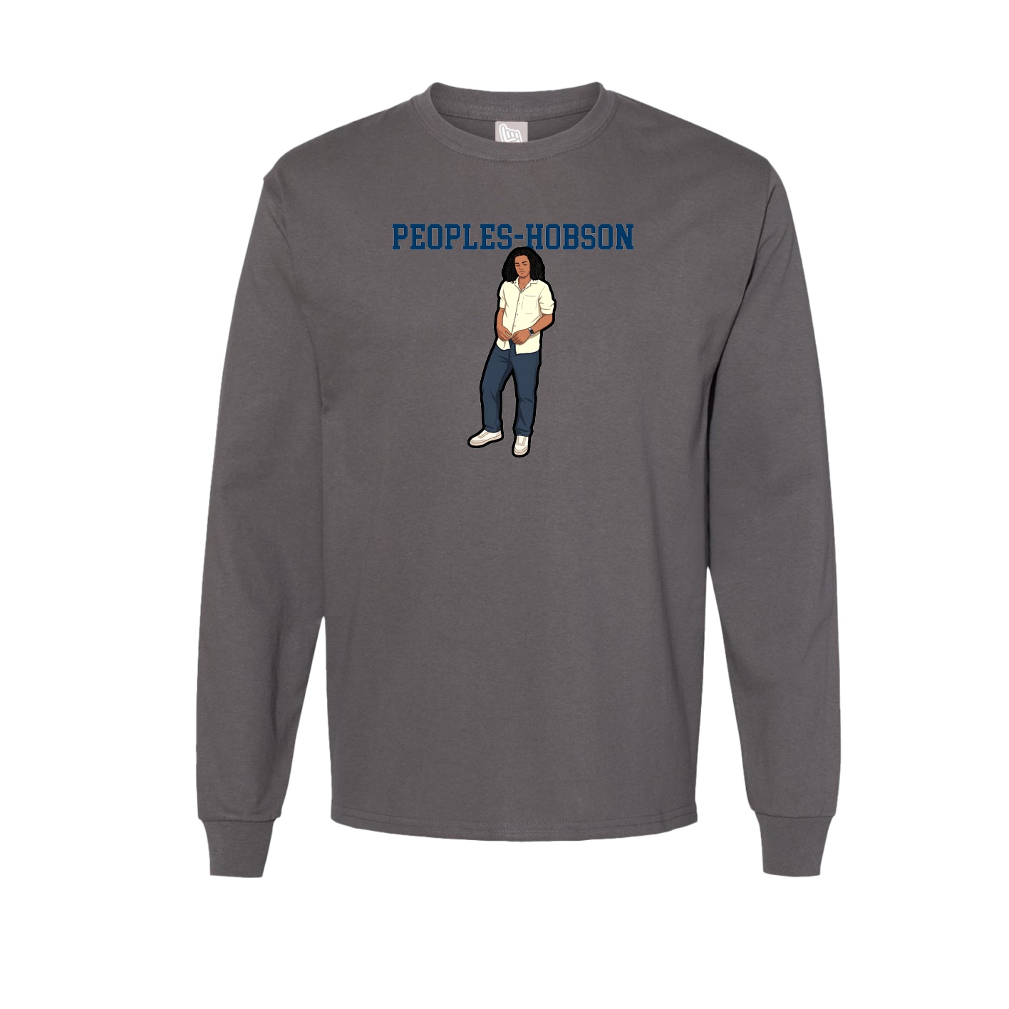 Long Sleeve Tee — Shirsey in Grey