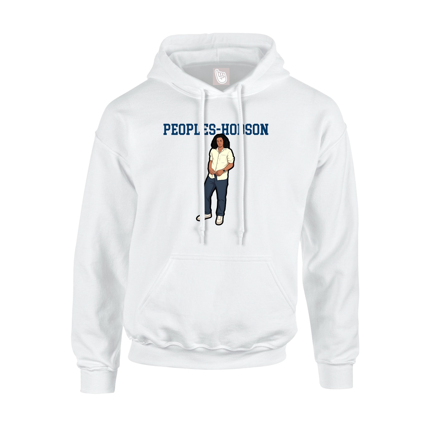 Hoodie — Shirsey in White