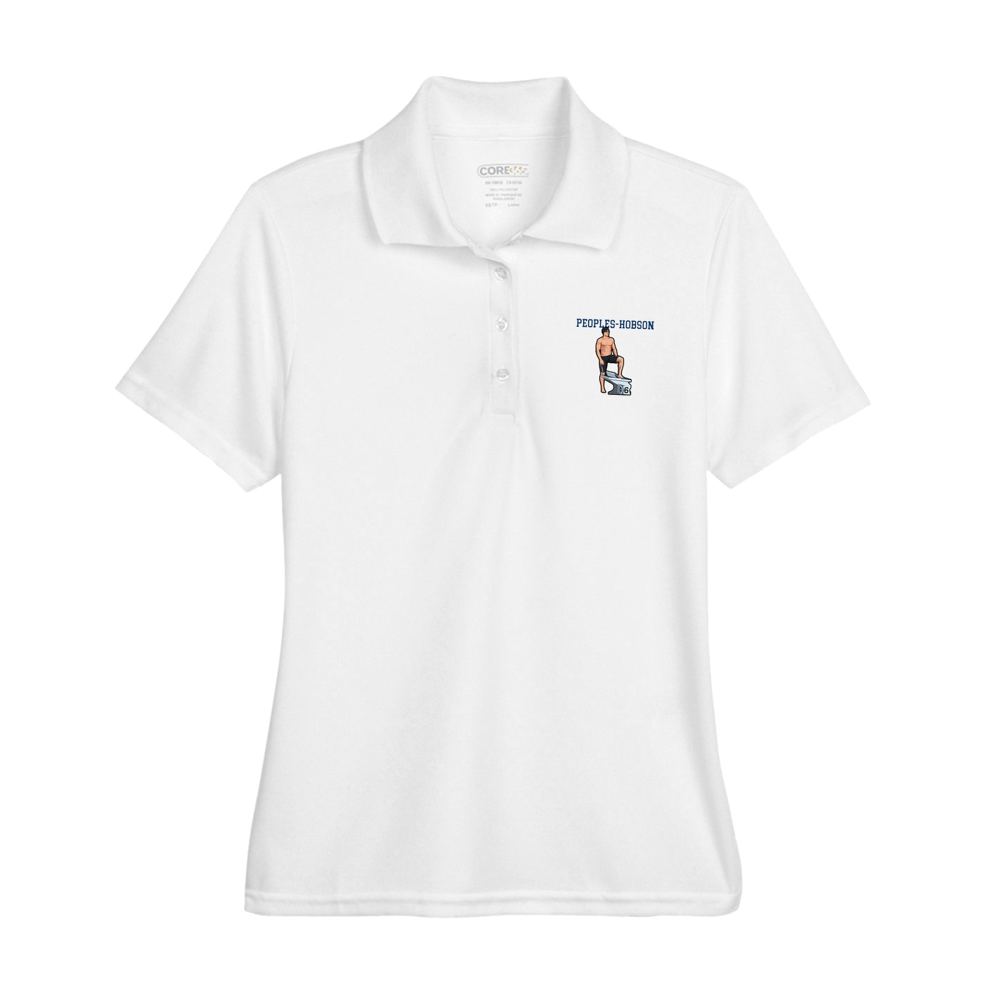 Womens Performance Polo — Shirsey in White