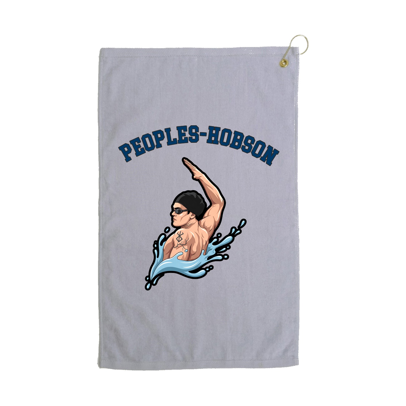 Golf Towel — Shirsey Arch in Grey