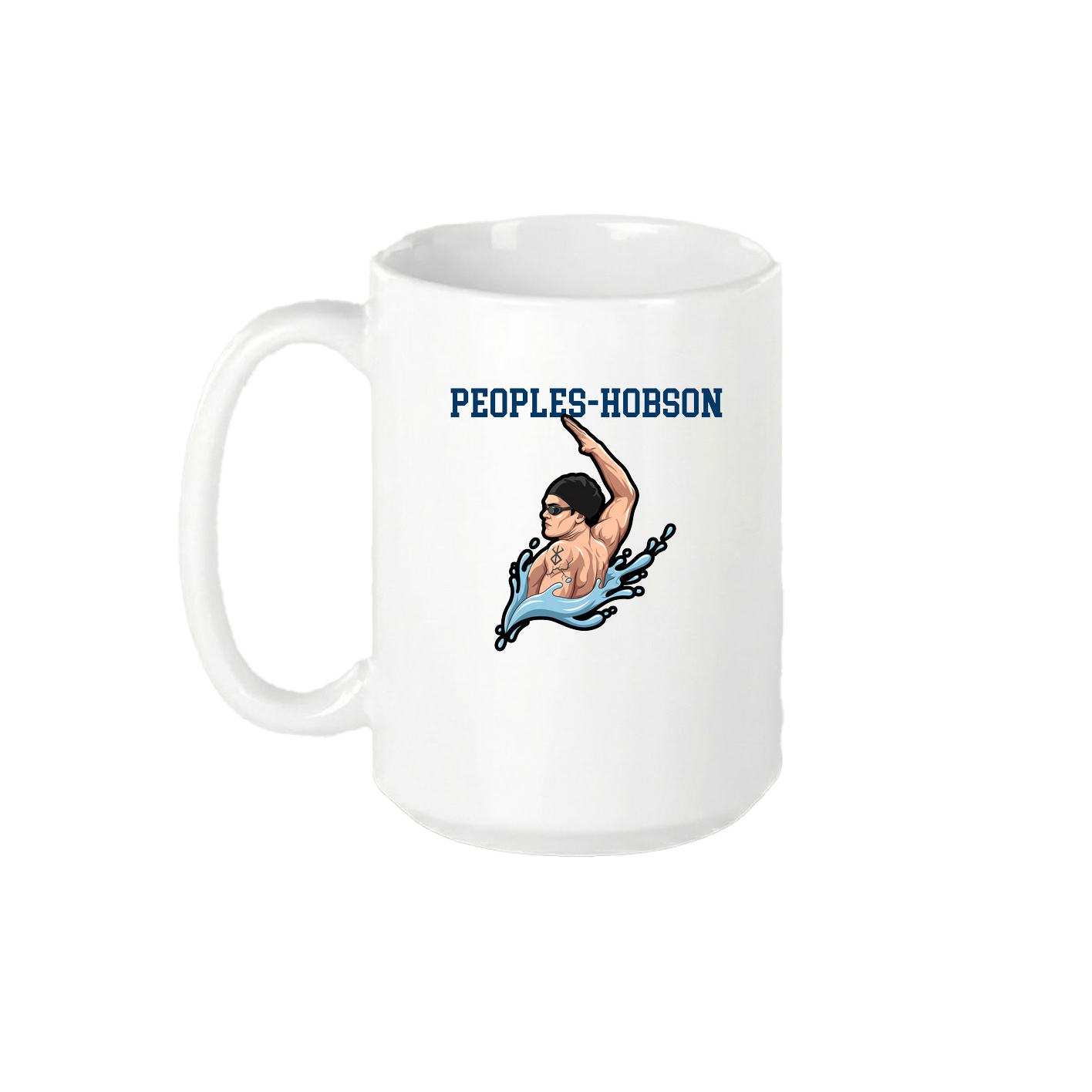 15oz Coffee Mug — Shirsey in White