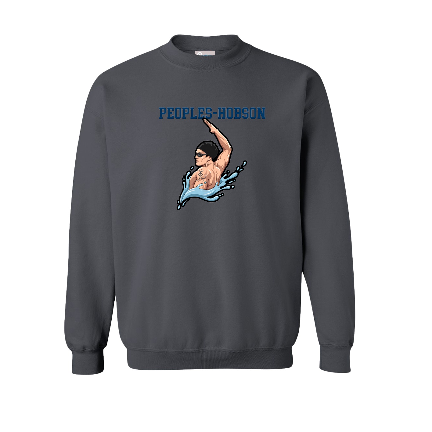 Fleece Crew — Shirsey in Grey