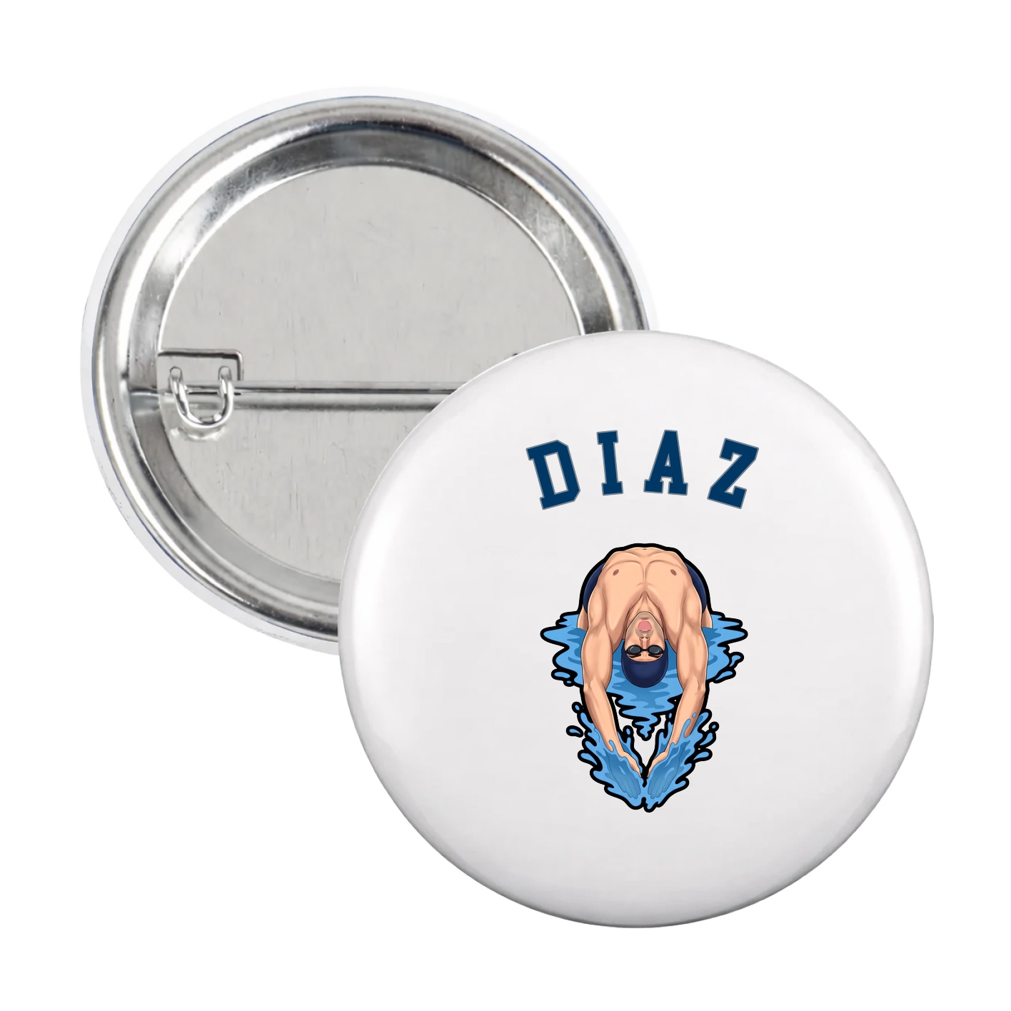 Game Day Button — Shirsey Arch in White
