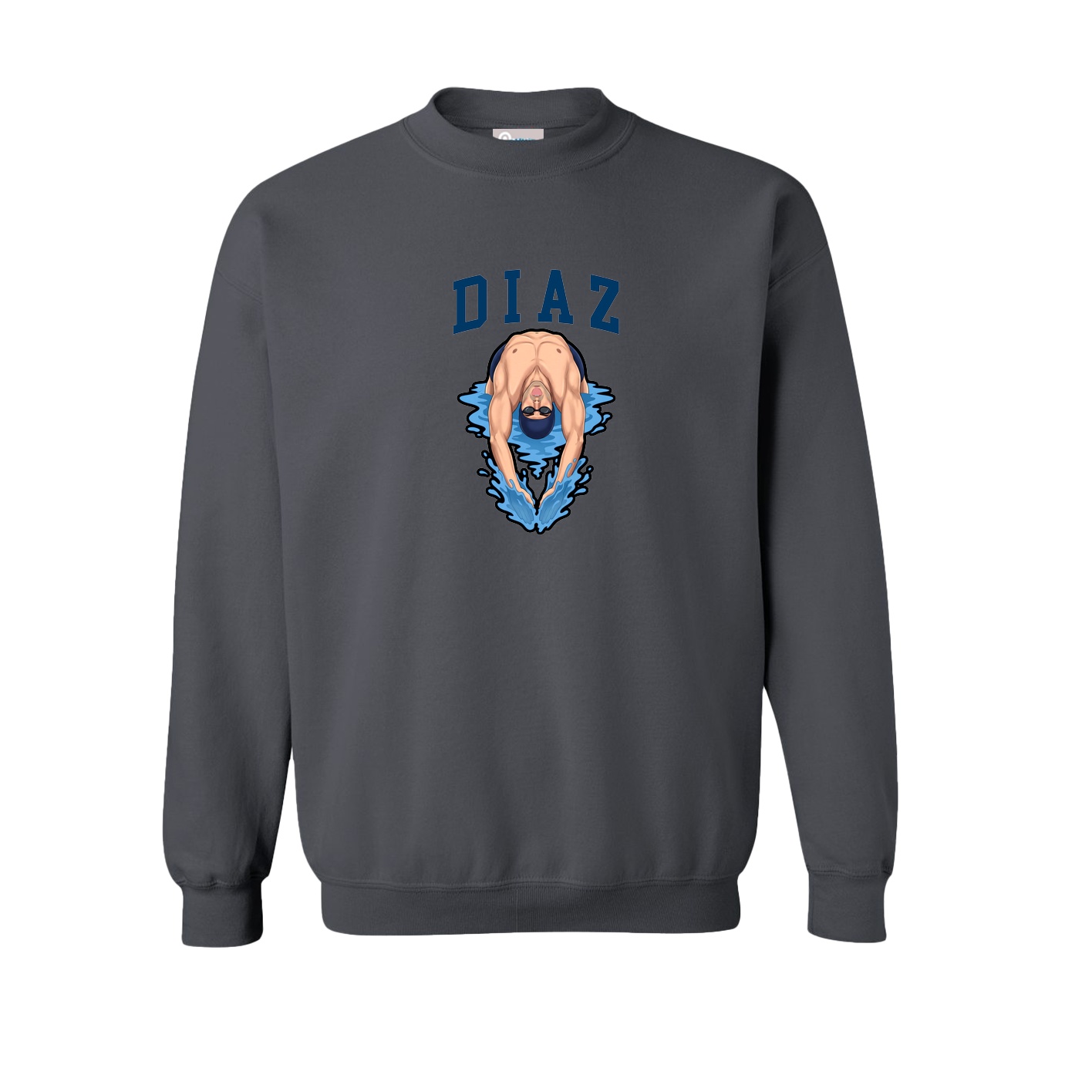 Fleece Crew — Shirsey in Grey