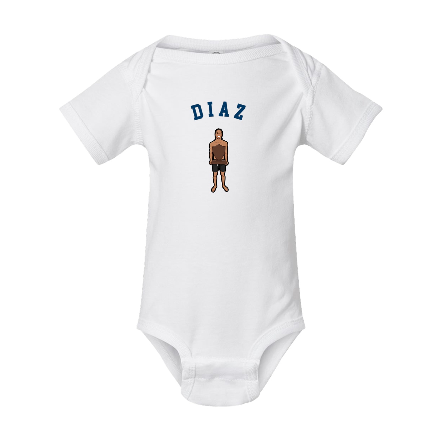 Baby Onesie — Shirsey Arch in White