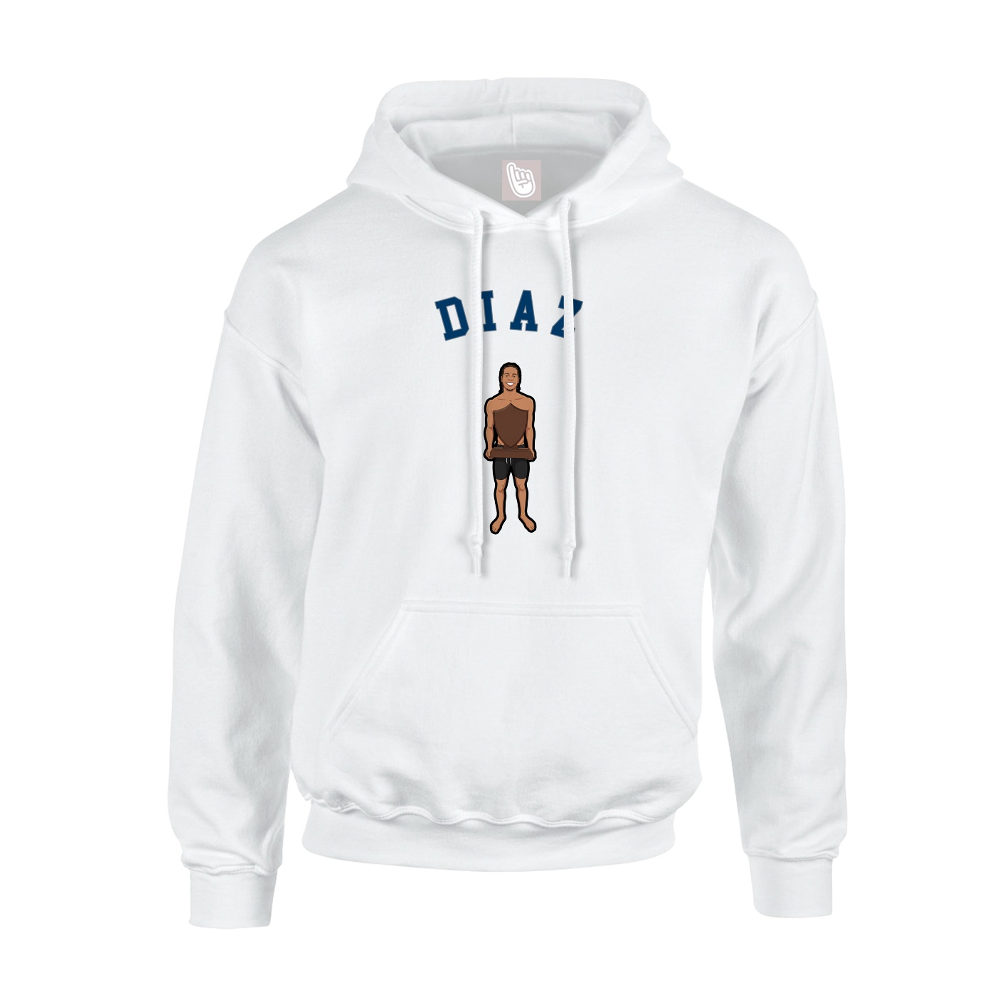 Hoodie — Shirsey Arch in White