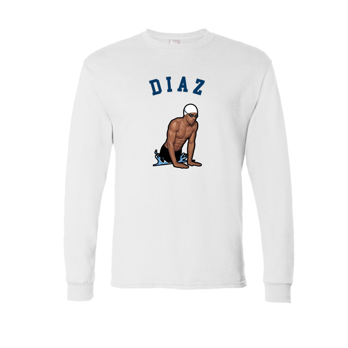 Long Sleeve Tee — Shirsey Arch in White