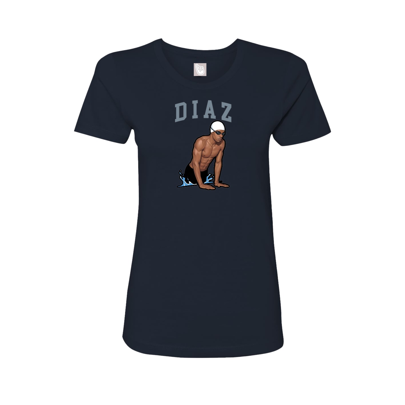 Fitted Women's Tee — Shirsey in Navy