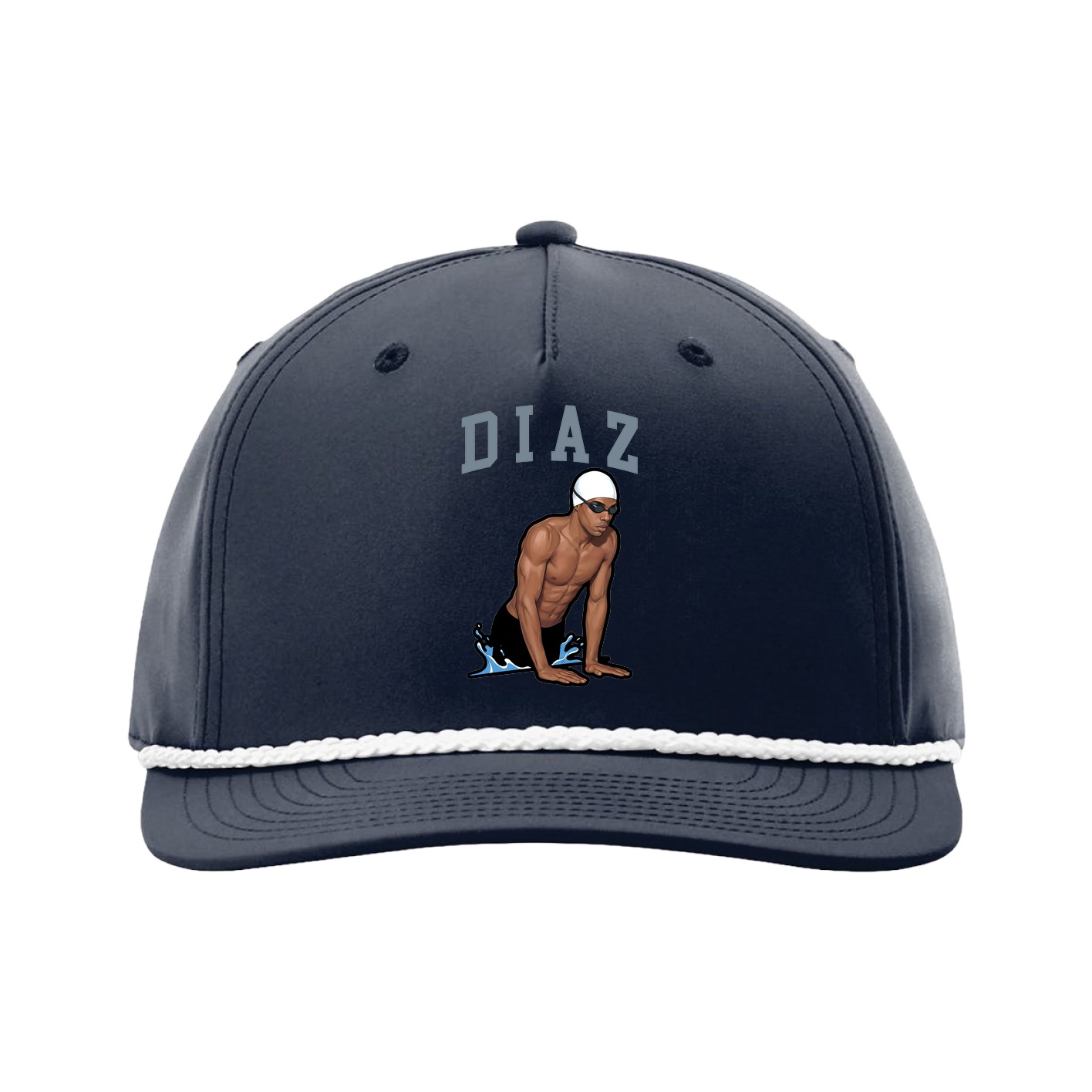 Five-Panel Classic Rope Cap — Shirsey in Navy