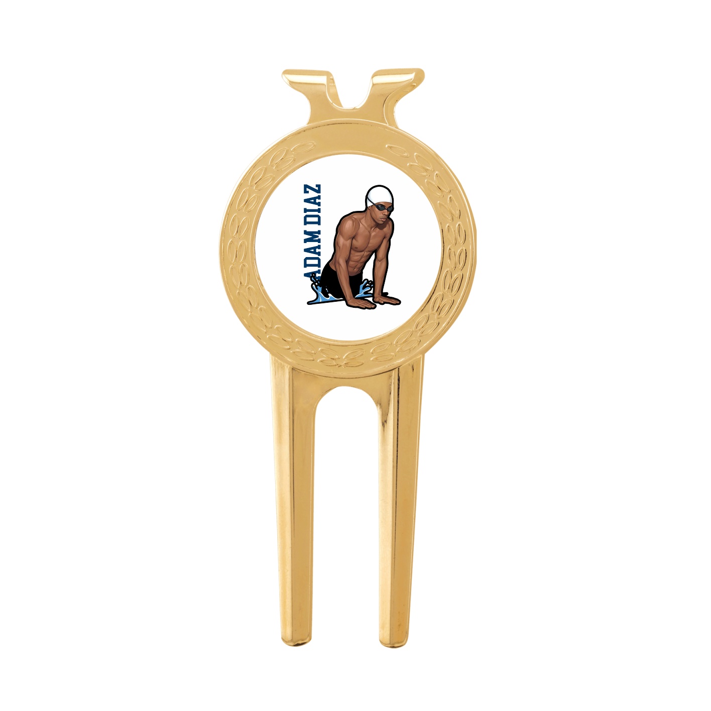 Divot Tool with Ball Marker — Name Vertical in Classic