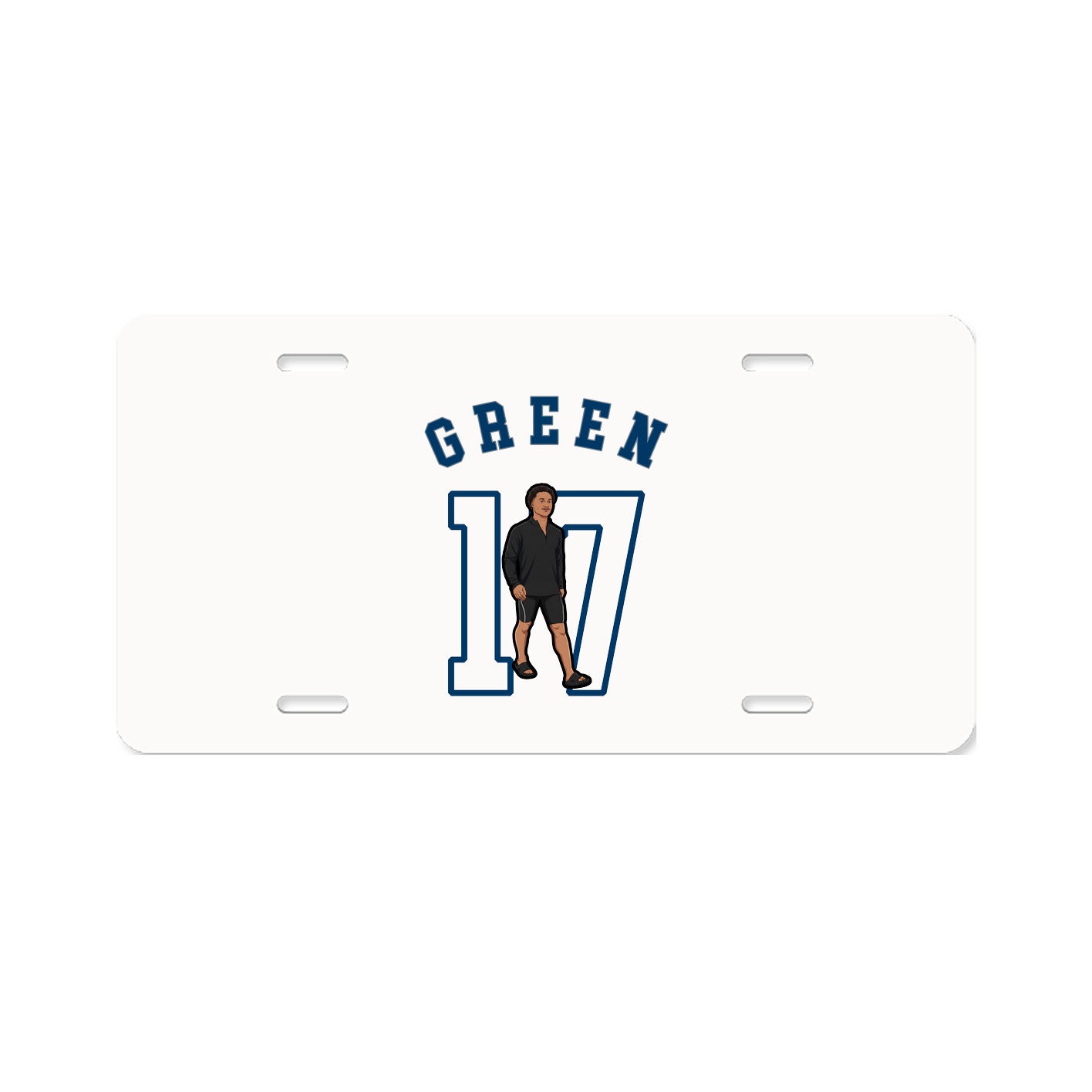 License Plate — Shirsey Arch in Classic