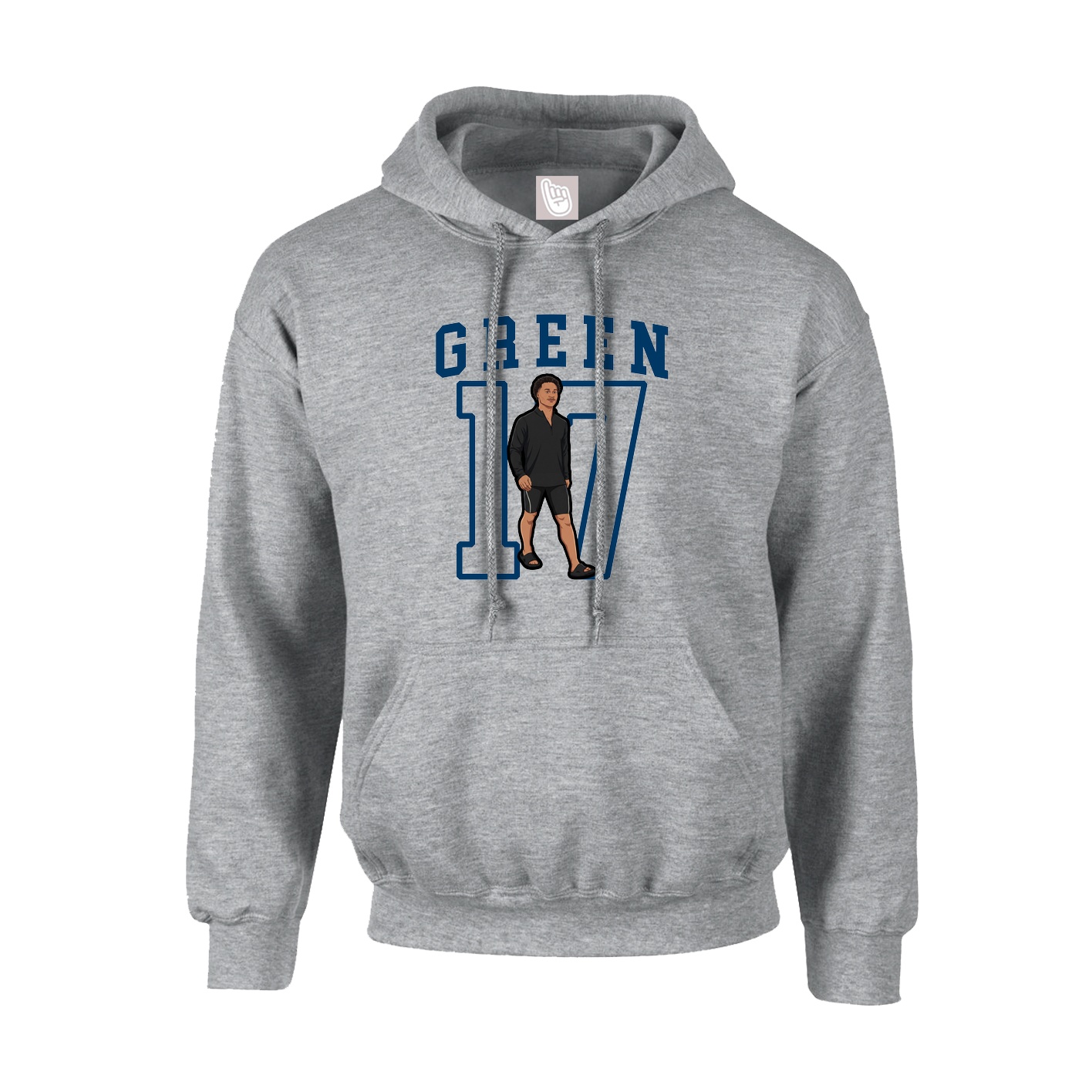 Hoodie — Shirsey in Grey