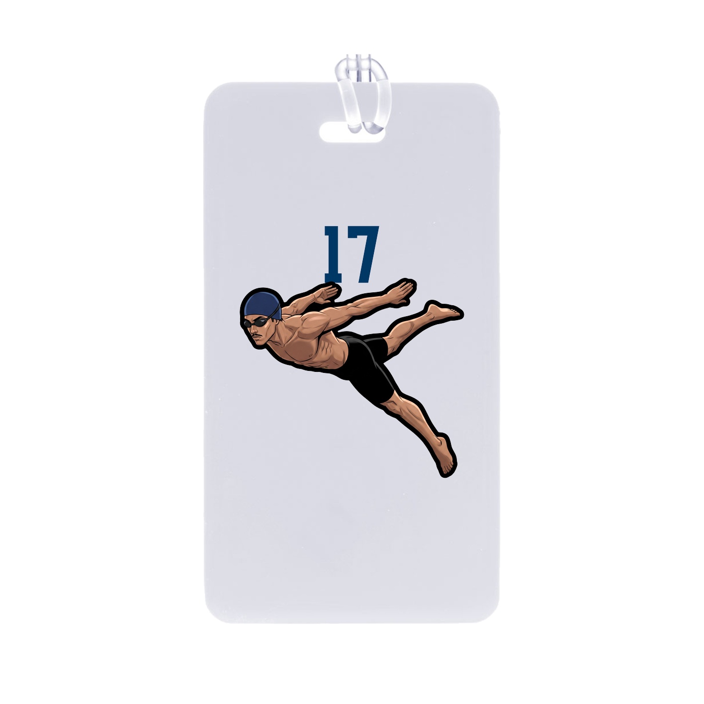 Bag Tag — Number Top in Classic