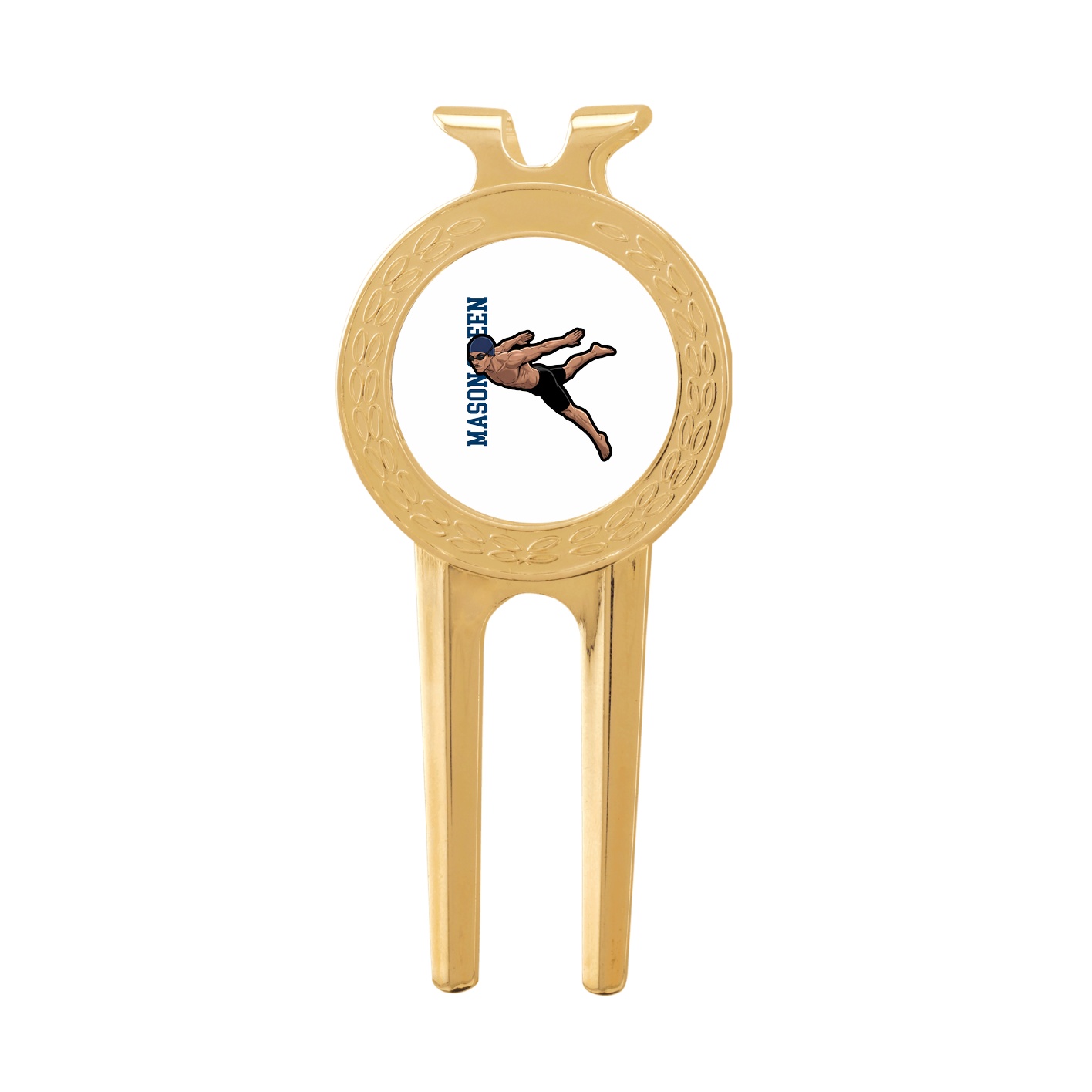 Divot Tool with Ball Marker — Name Vertical in Classic