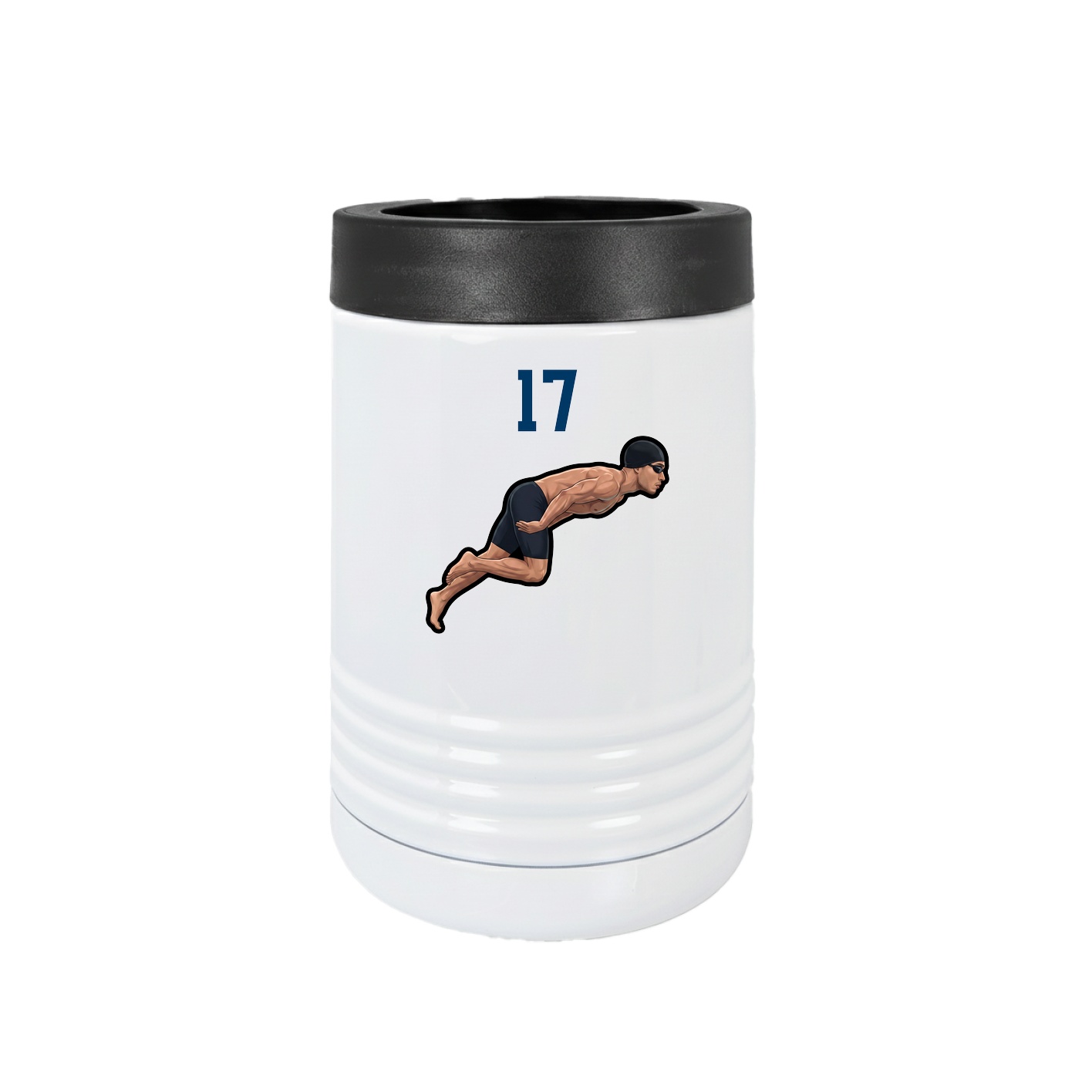 Beverage Holder — Number Top in White