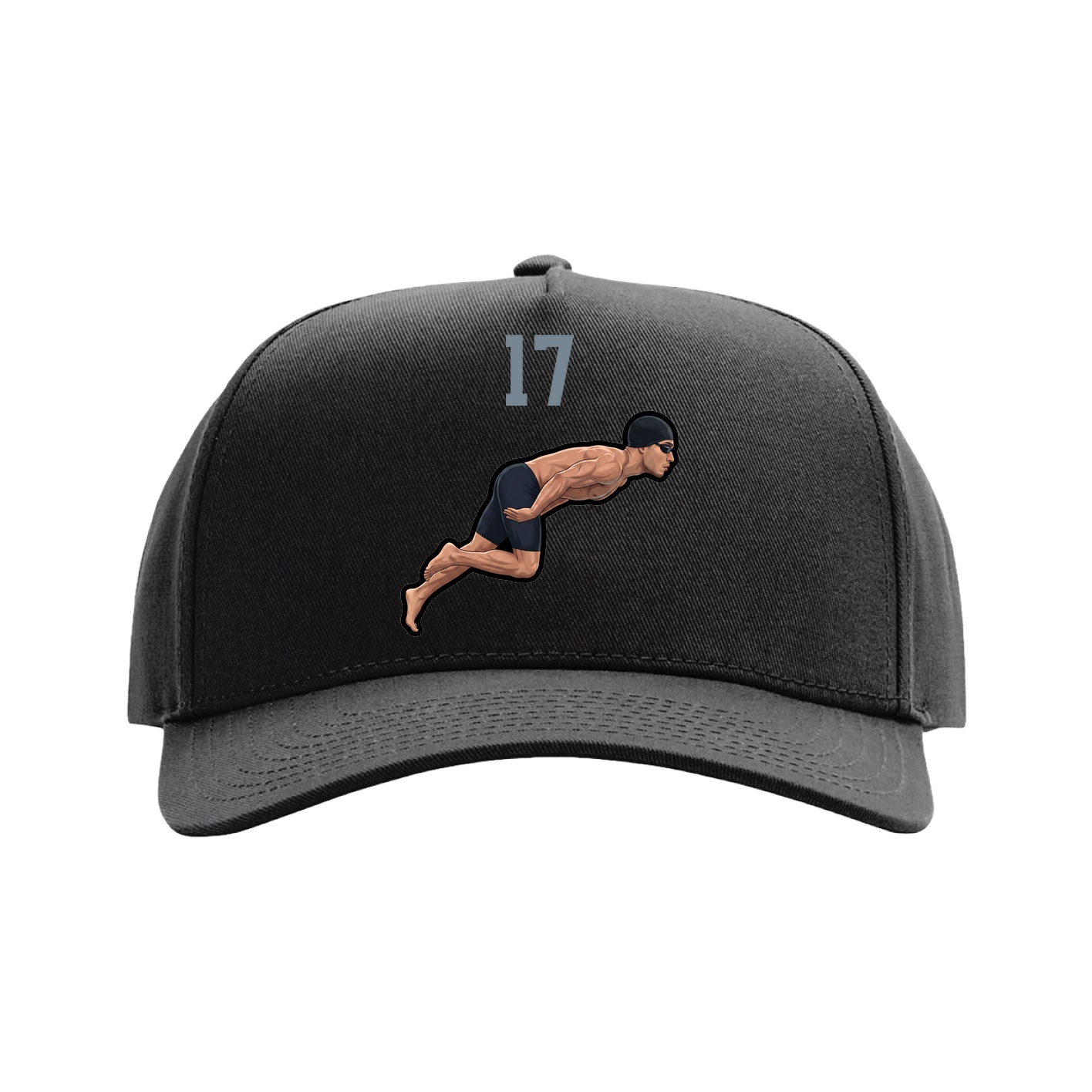 Full Fabric Five-Panel Champ Cap