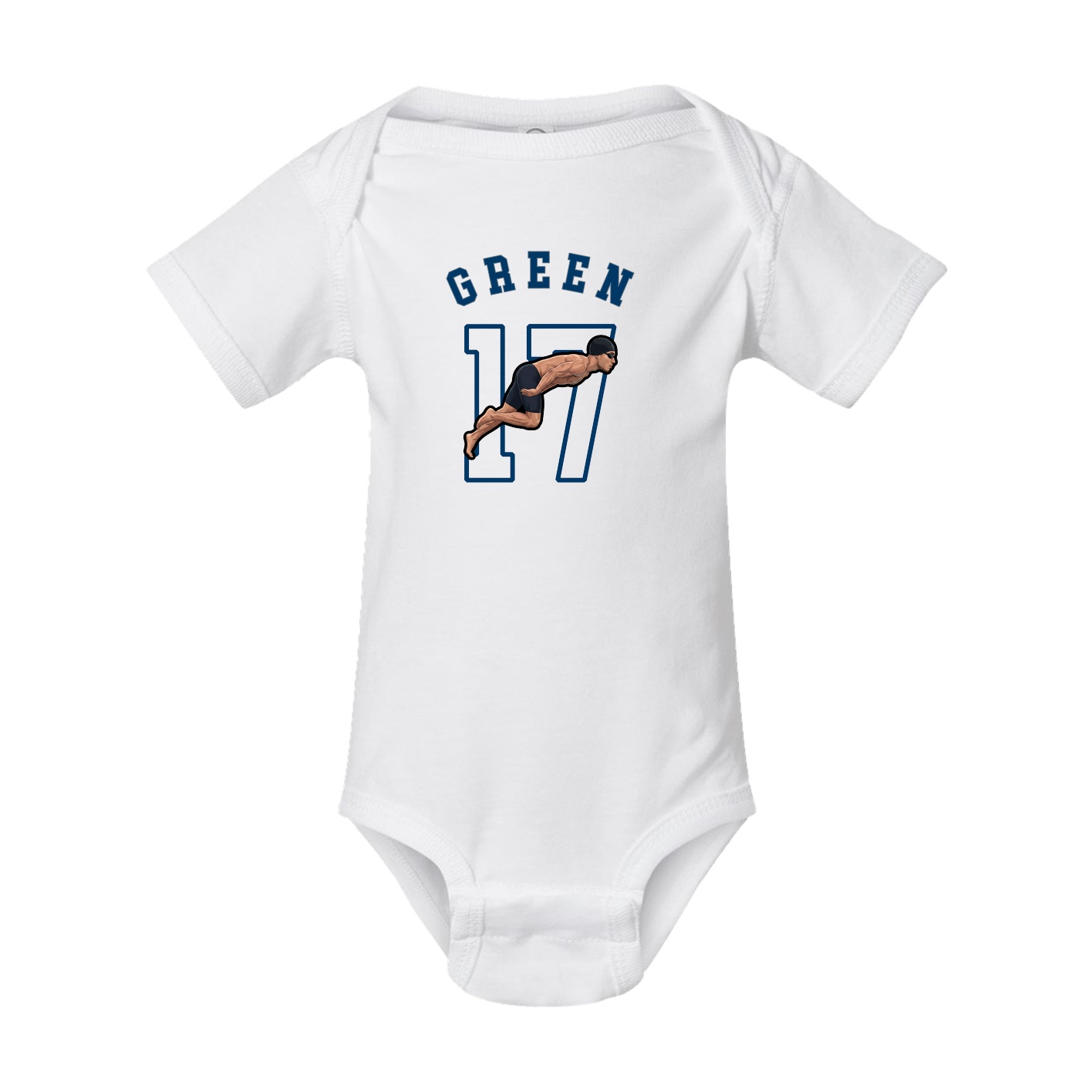 Baby Onesie — Shirsey Arch in White