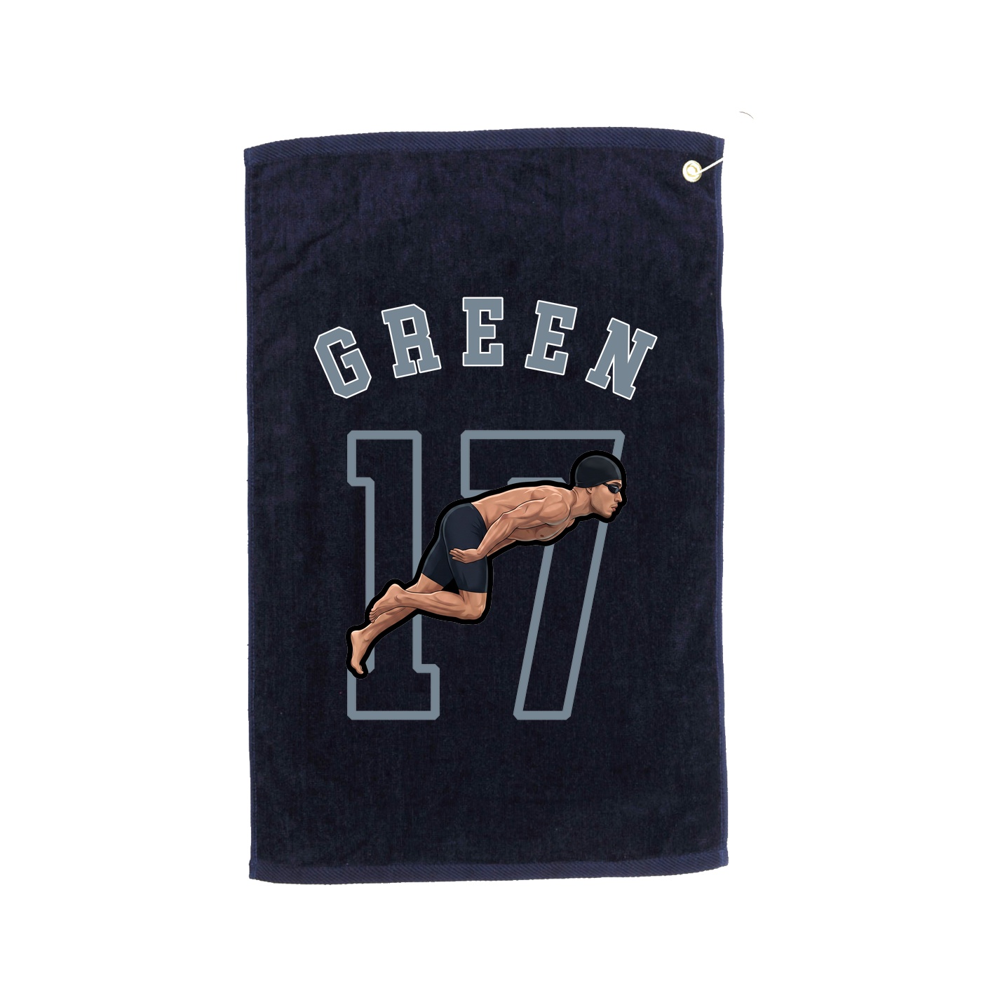 Golf Towel — Shirsey Arch in Navy