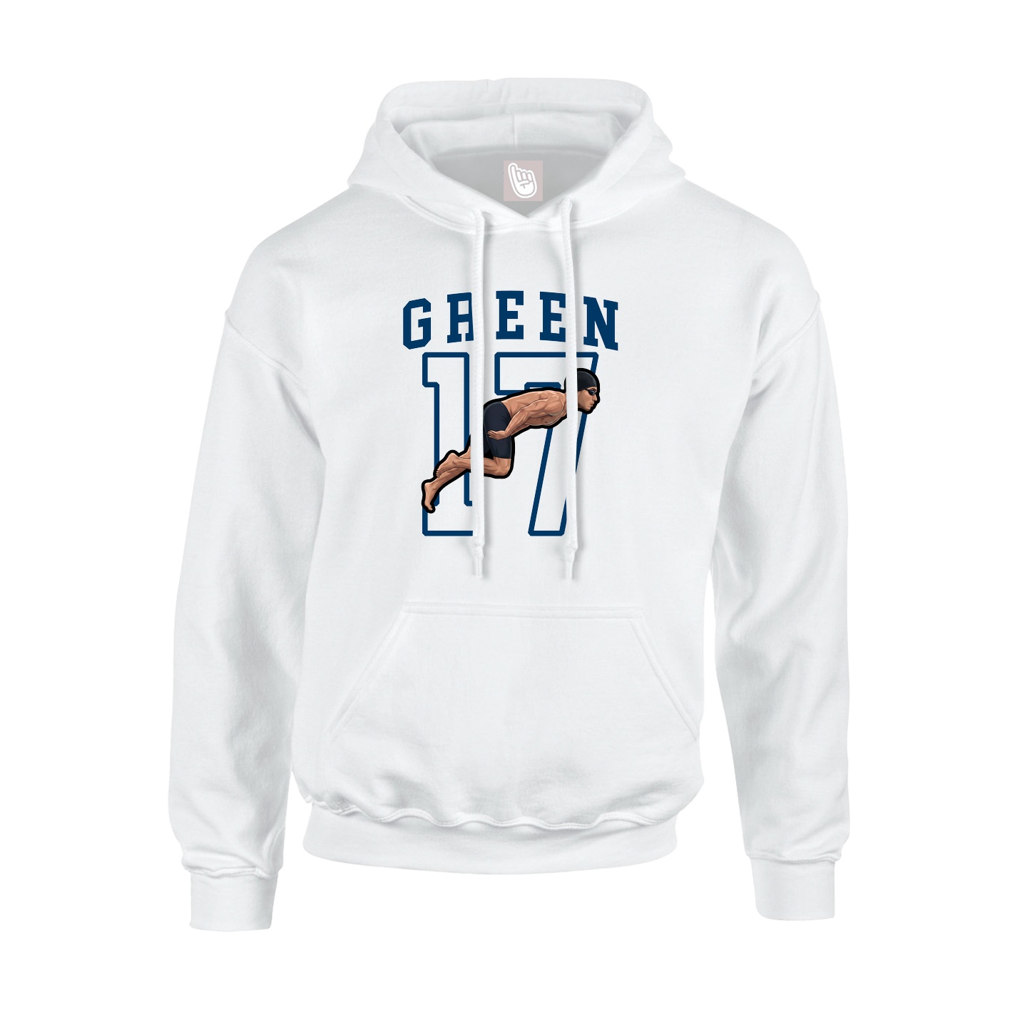 Hoodie — Shirsey in White