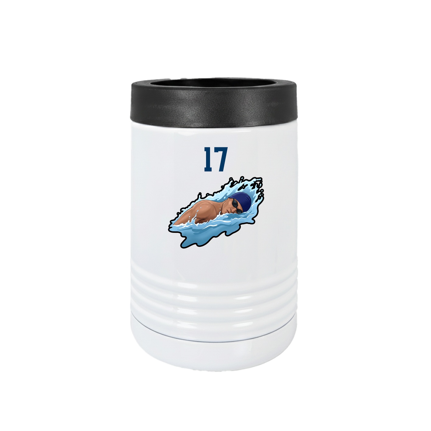 Beverage Holder — Number Top in White