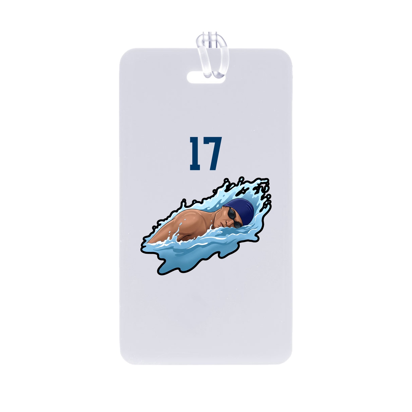Bag Tag — Number Top in Classic