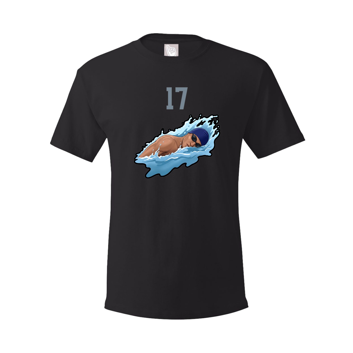 Tee — Number Top in Black