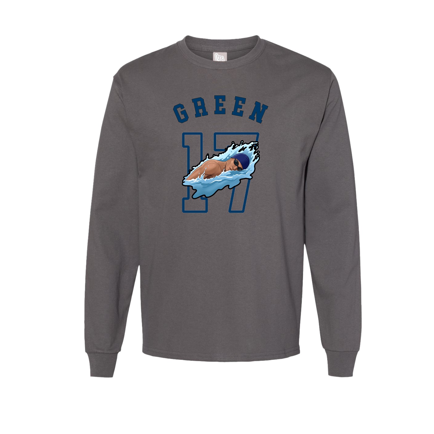 Long Sleeve Tee — Shirsey Arch in Grey