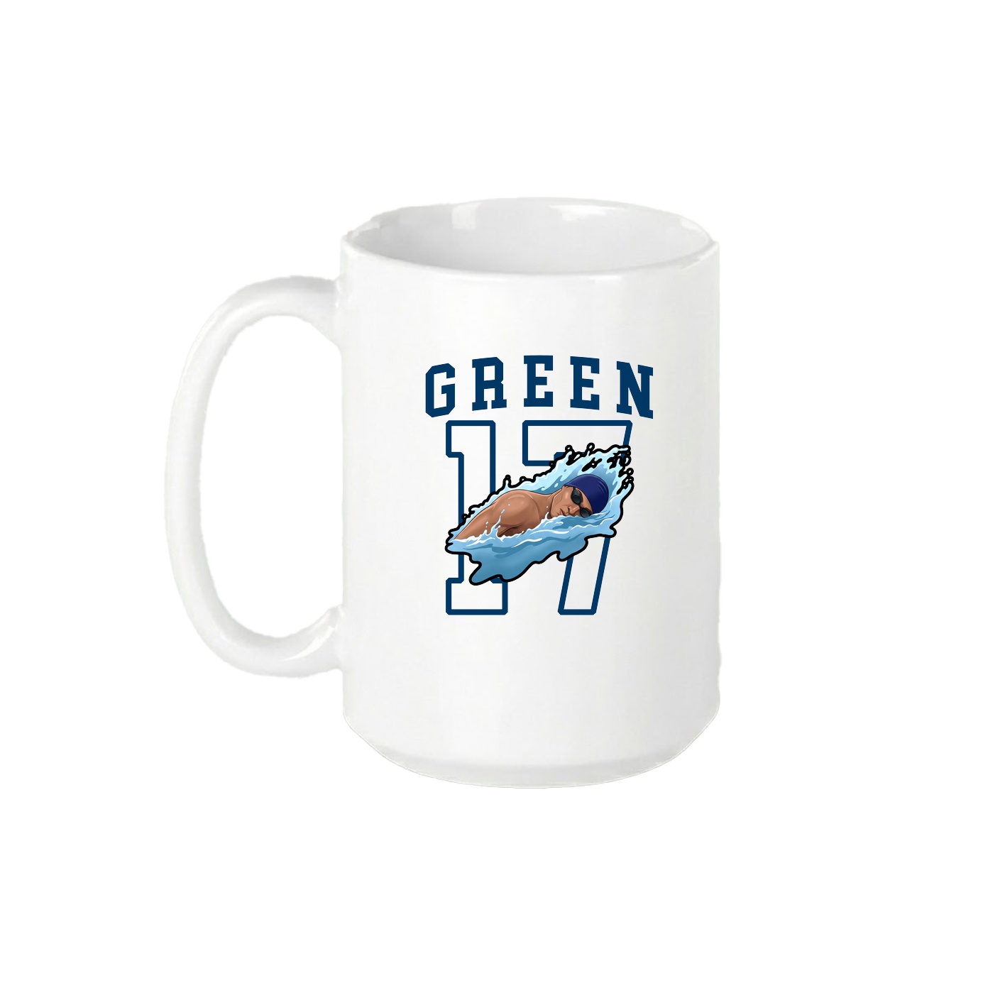 15oz Coffee Mug — Shirsey in White