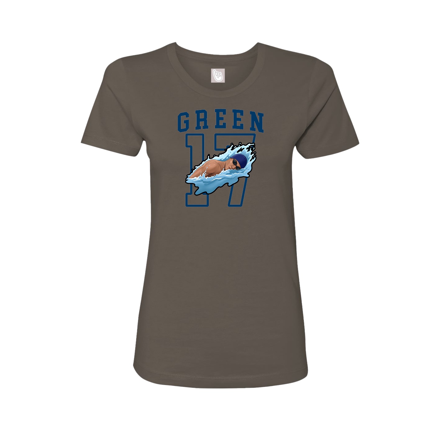 Fitted Women's Tee — Shirsey in Grey