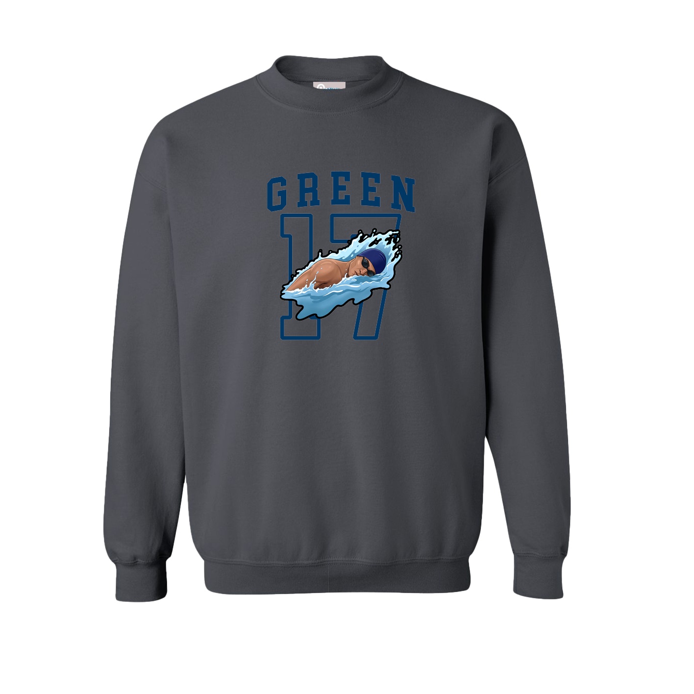 Fleece Crew — Shirsey in Grey
