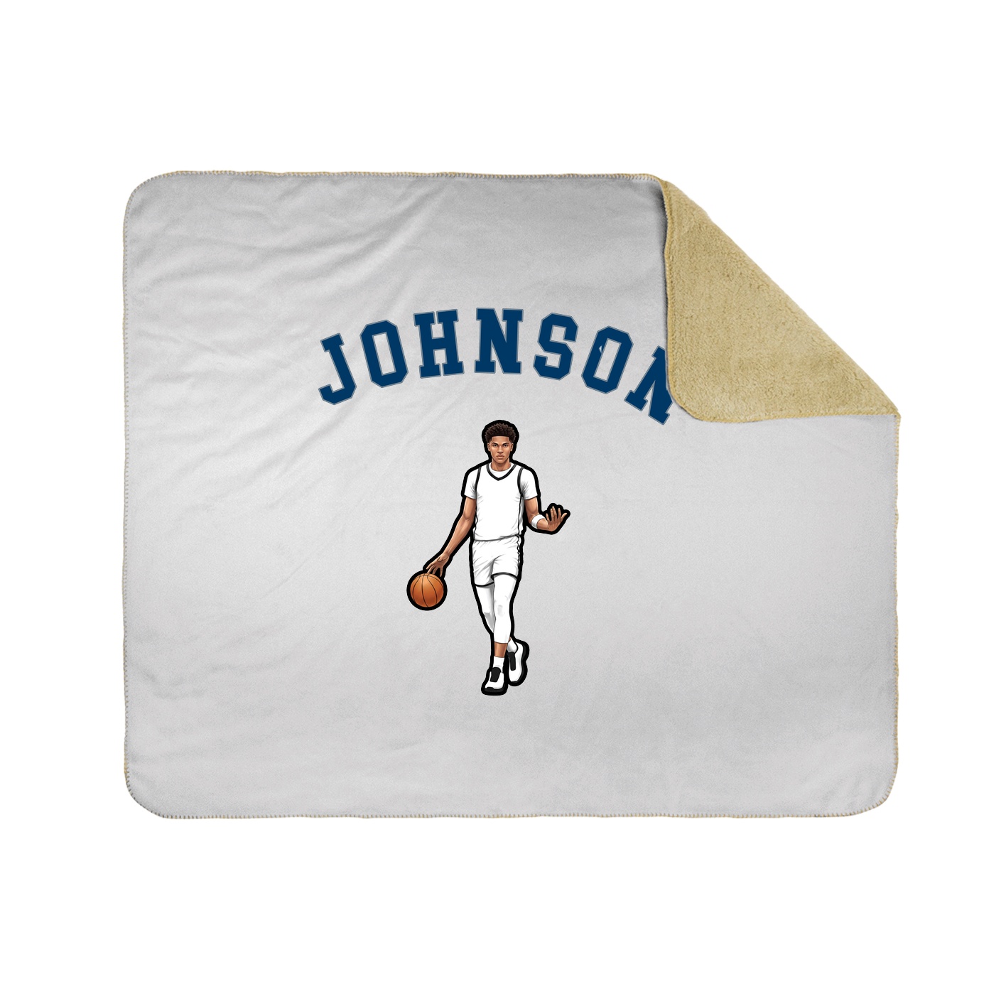 Throw Blanket — Shirsey Arch in White