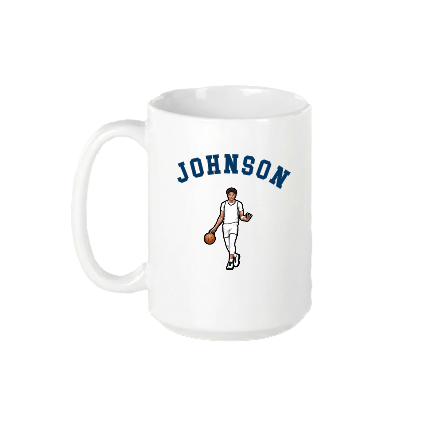 15oz Coffee Mug — Shirsey Arch in White