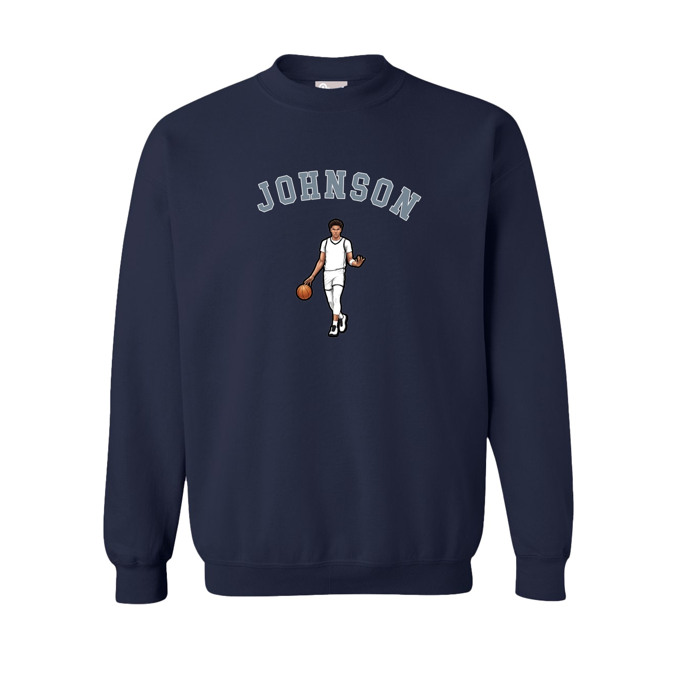 Fleece Crew — Shirsey Arch in Navy