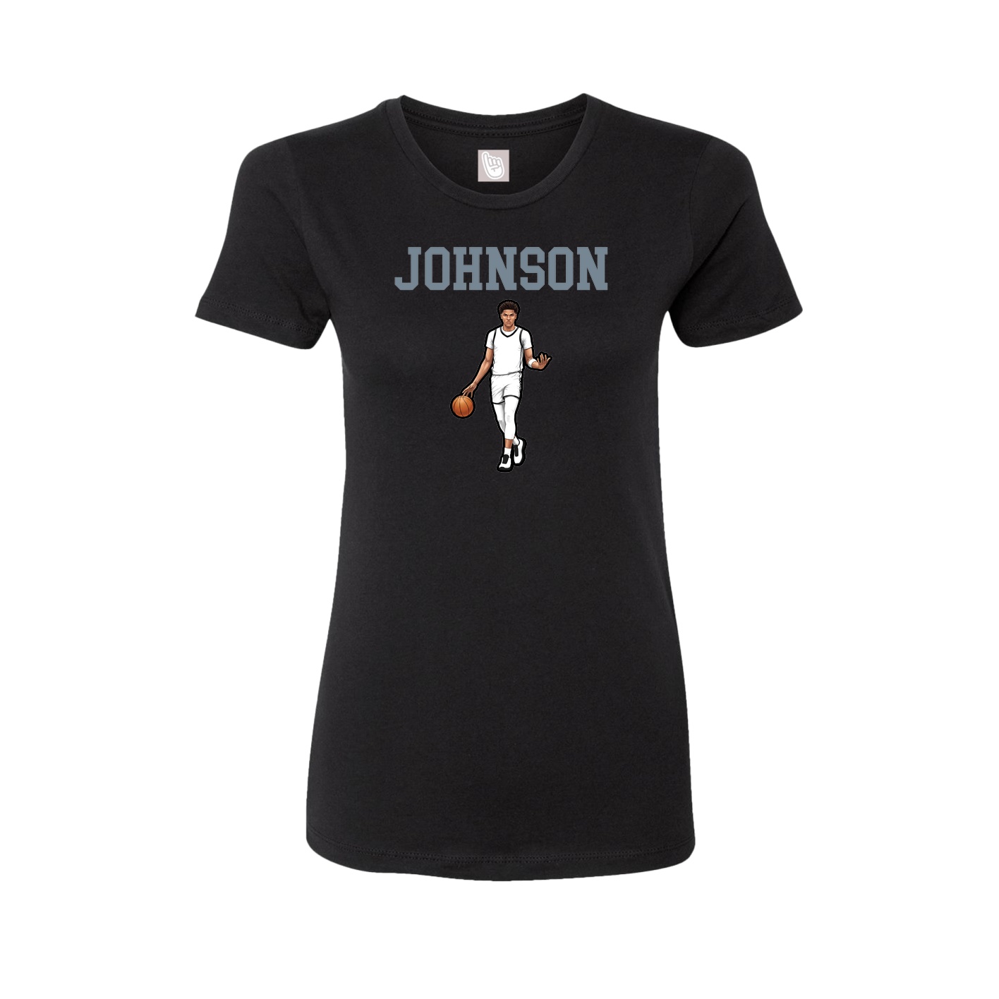 Fitted Women's Tee — Shirsey in Black