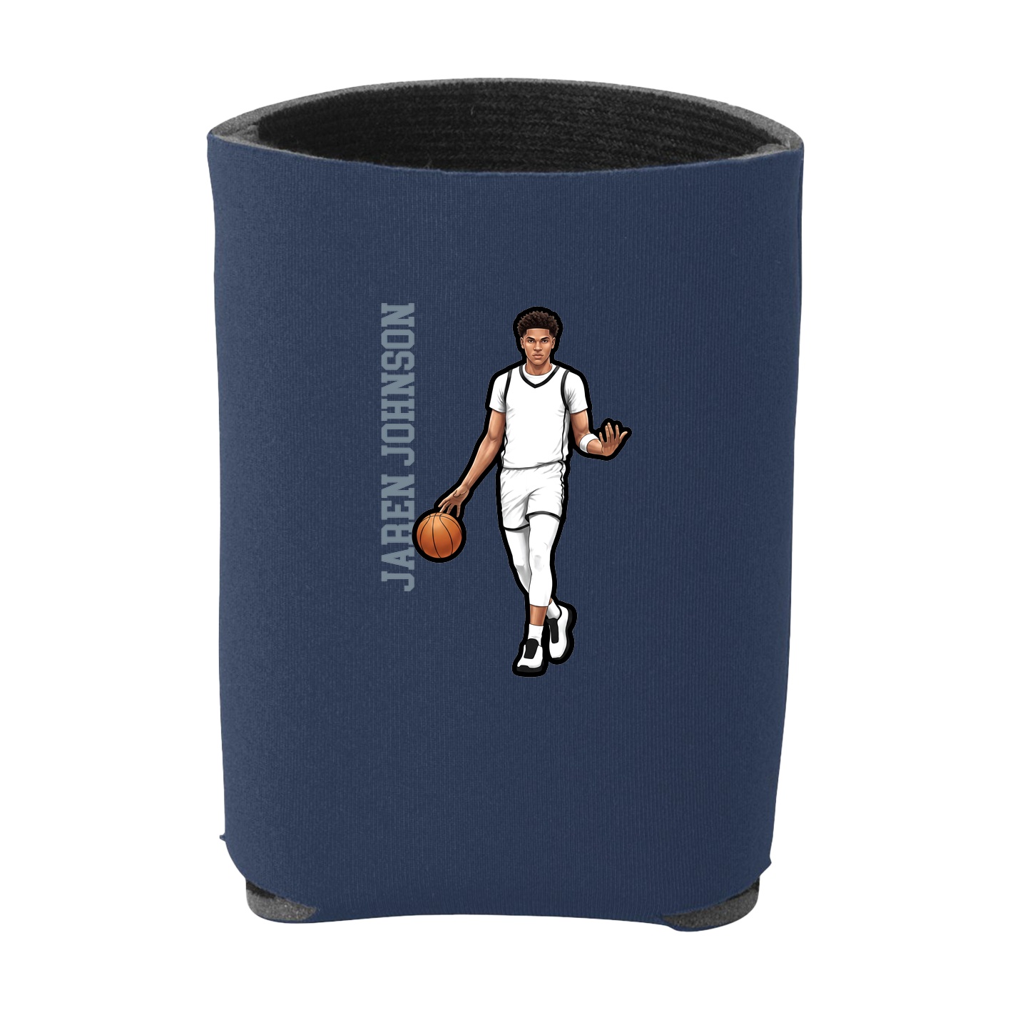 Can Holder — Name Vertical in Navy