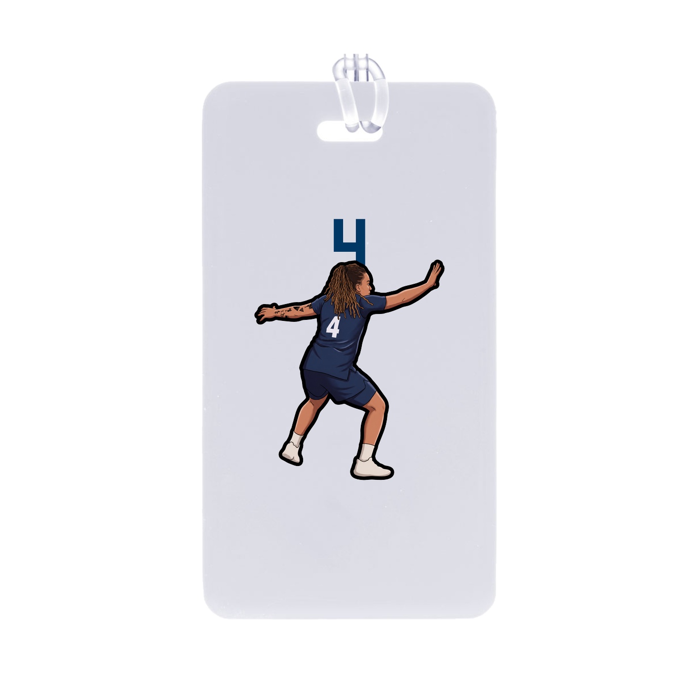 Bag Tag — Number Top in Classic