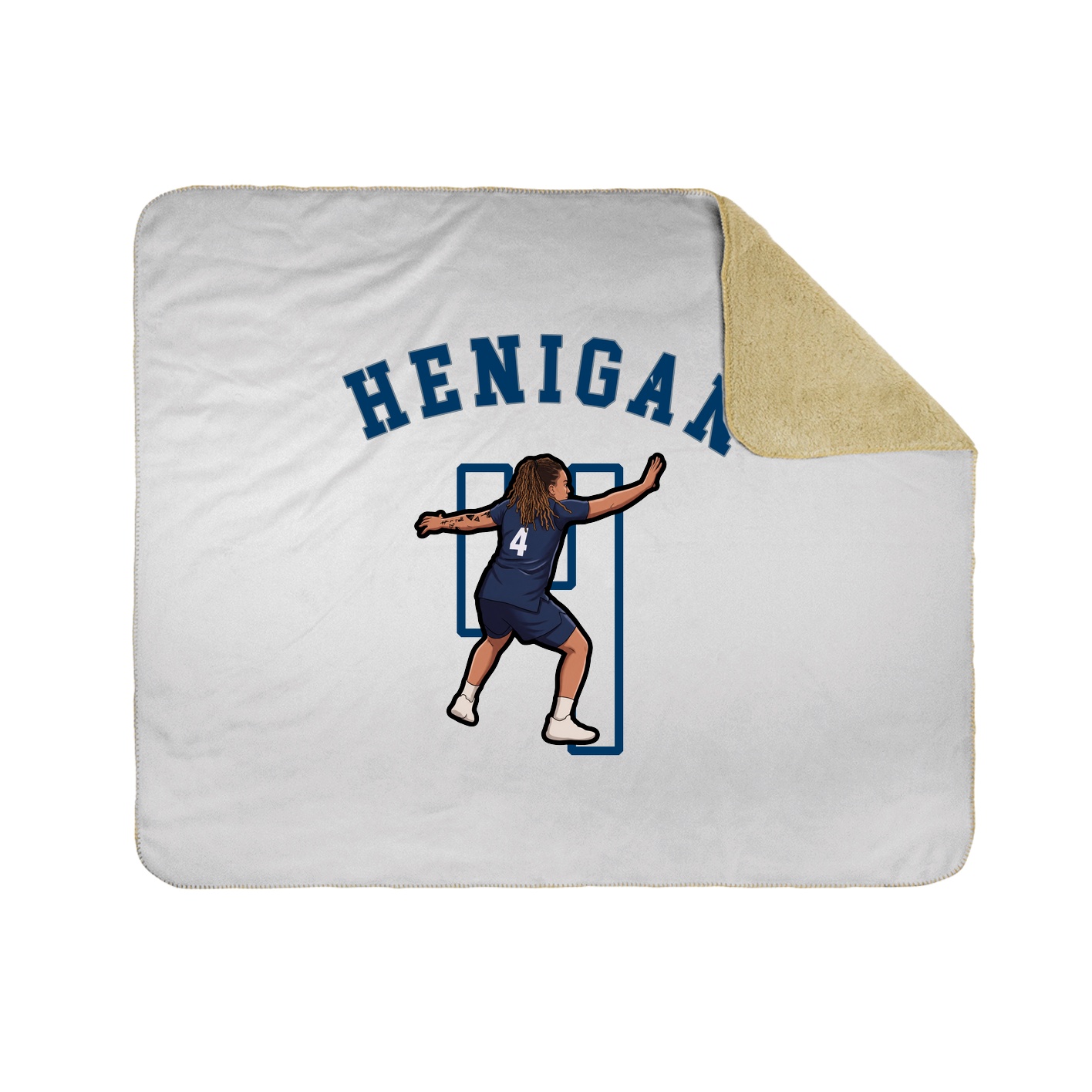 Throw Blanket — Shirsey Arch in White